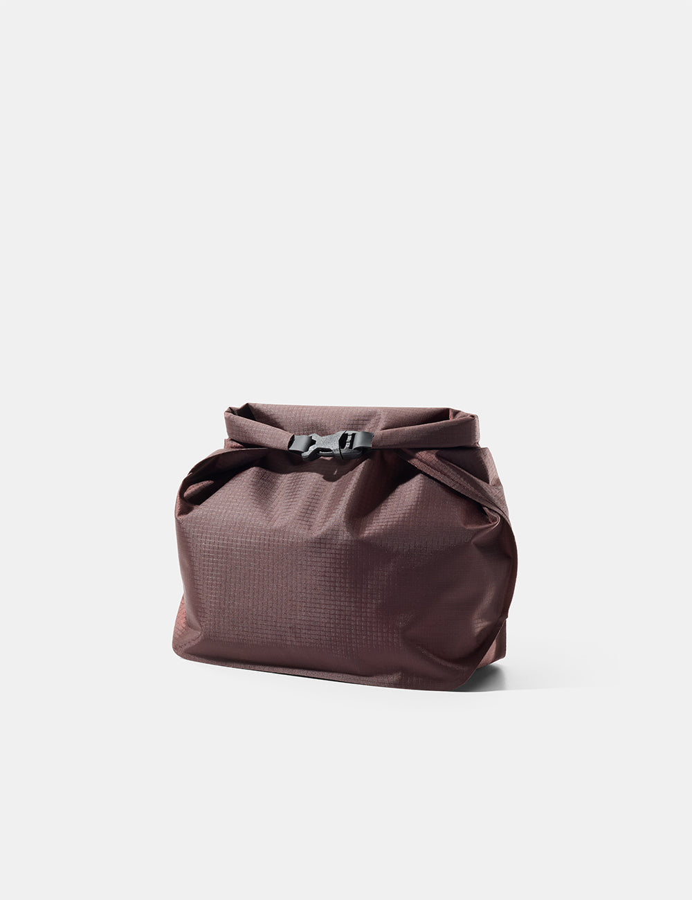 Matador FlatPak Waterproof Toiletry Case in Garnet — angle view 3 # color_Garnet