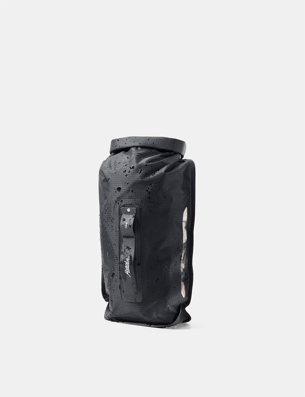 Matador FlatPak Dry Bag 2L in Black — front view