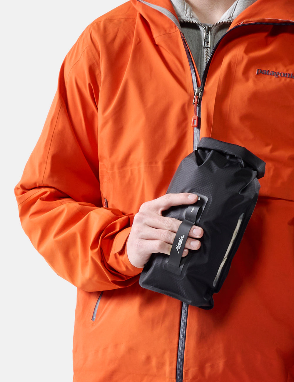 Matador FlatPak Dry Bag 2L in Black — lifestyle