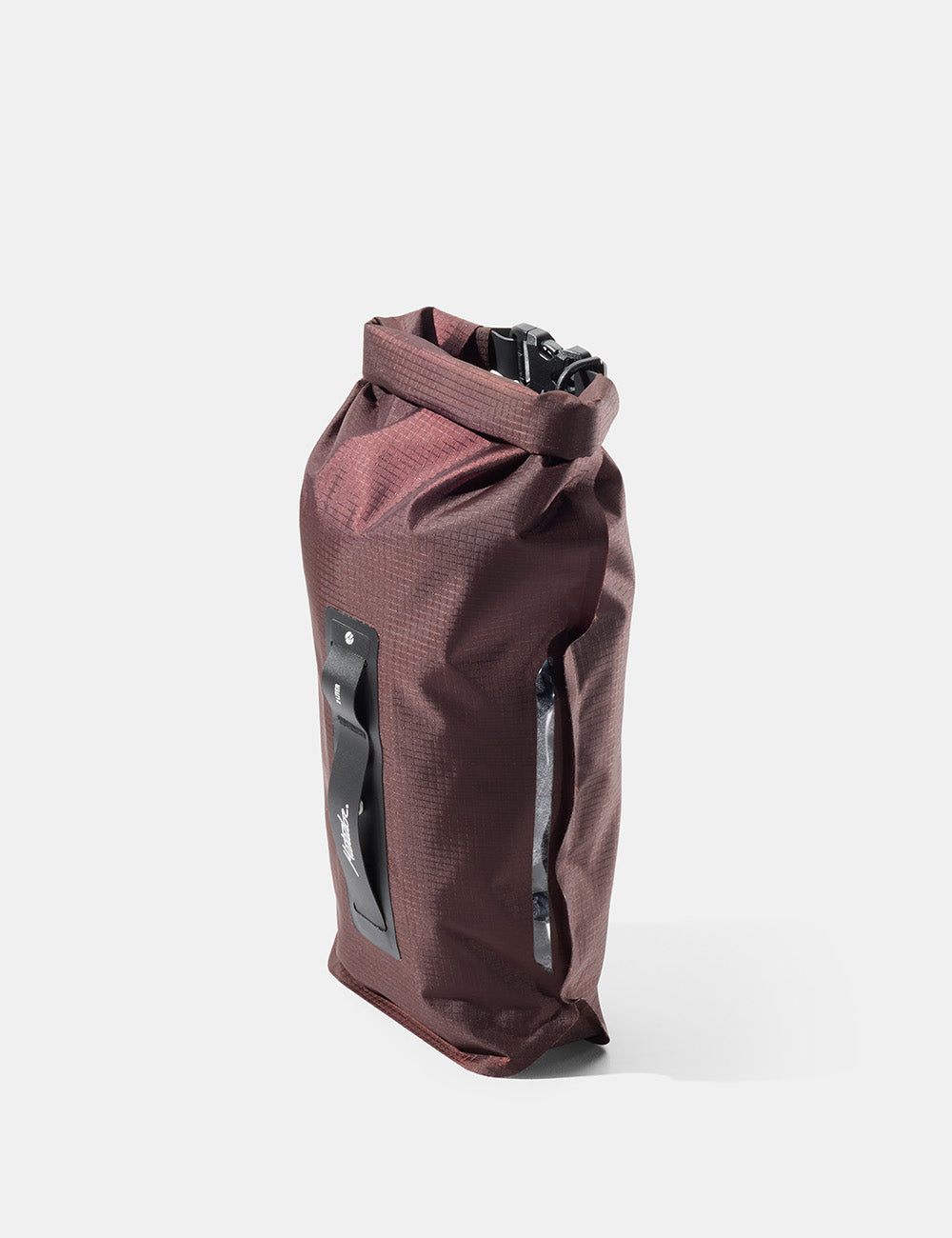 Matador FlatPak Dry Bag 2L in Garnet — angle view 4