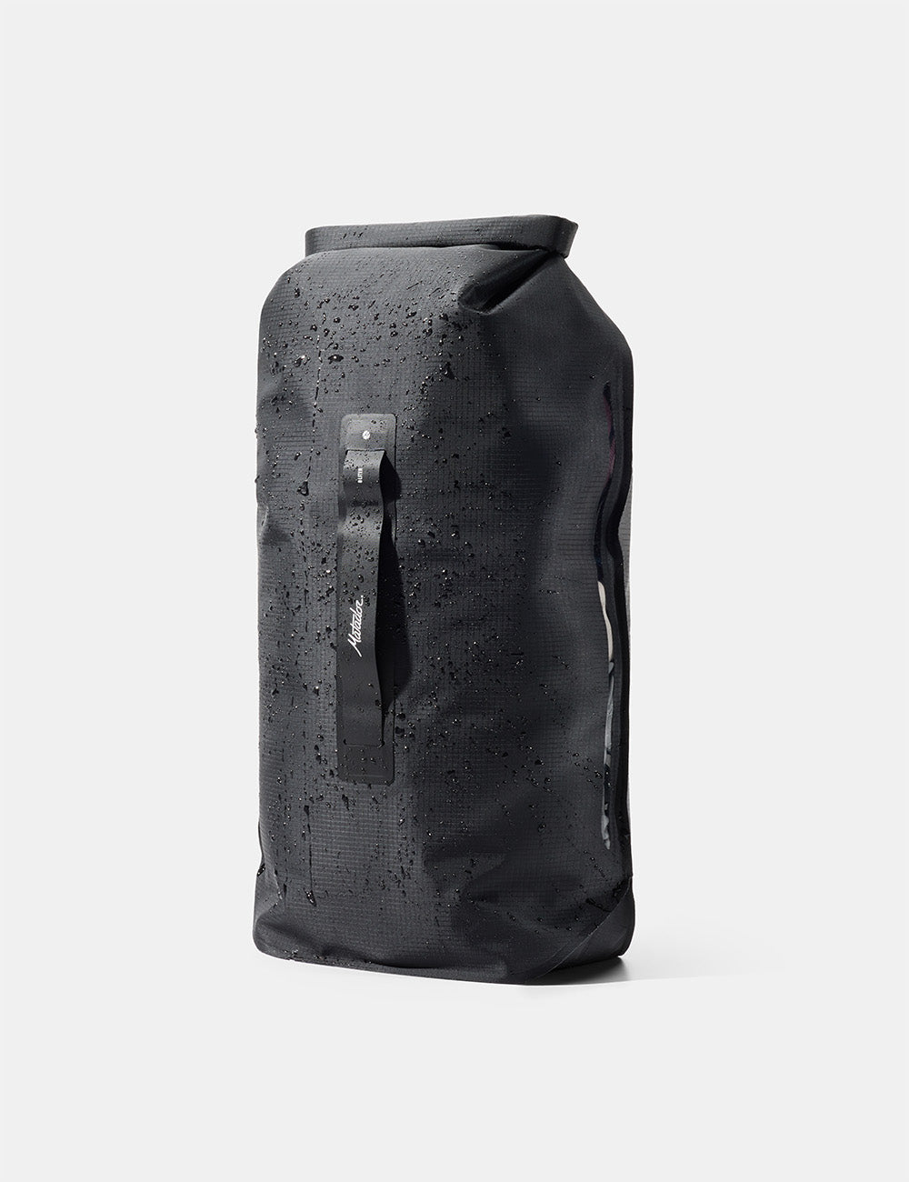 Matador FlatPak Dry Bag 8L in Black — front view