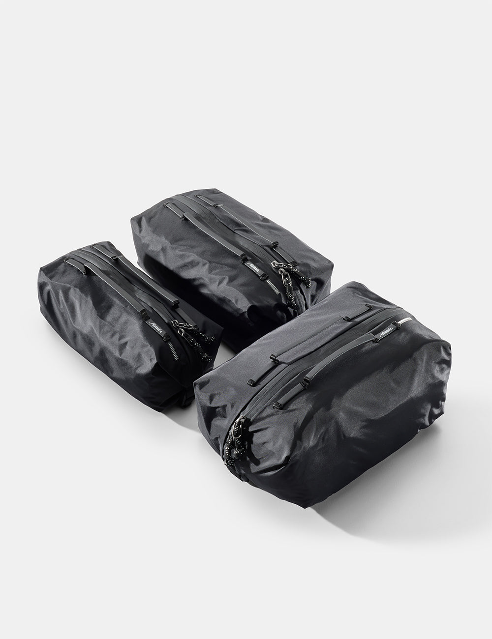 Matador Gear Cube Set 3-Pack in Black — front view