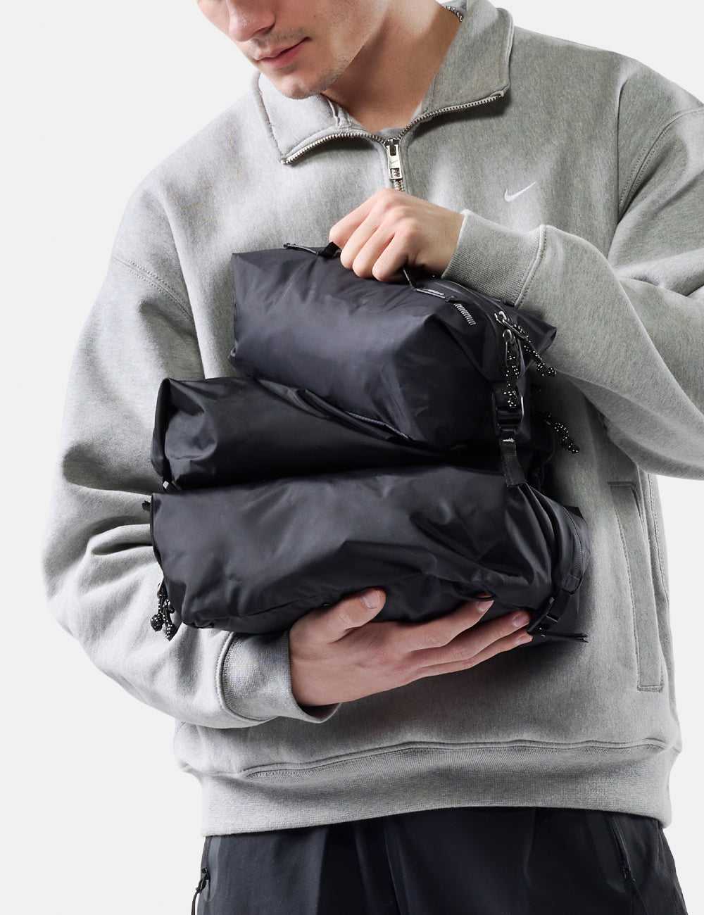 Matador Gear Cube Set 3-Pack in Black — lifestyle