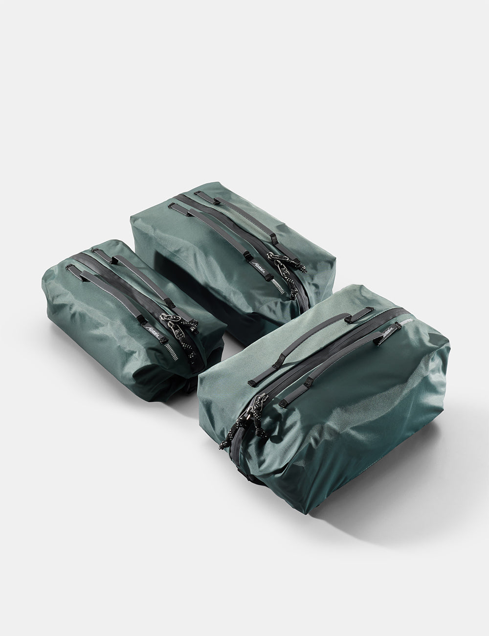 Matador Gear Cube Set 3-Pack in Juniper — front view