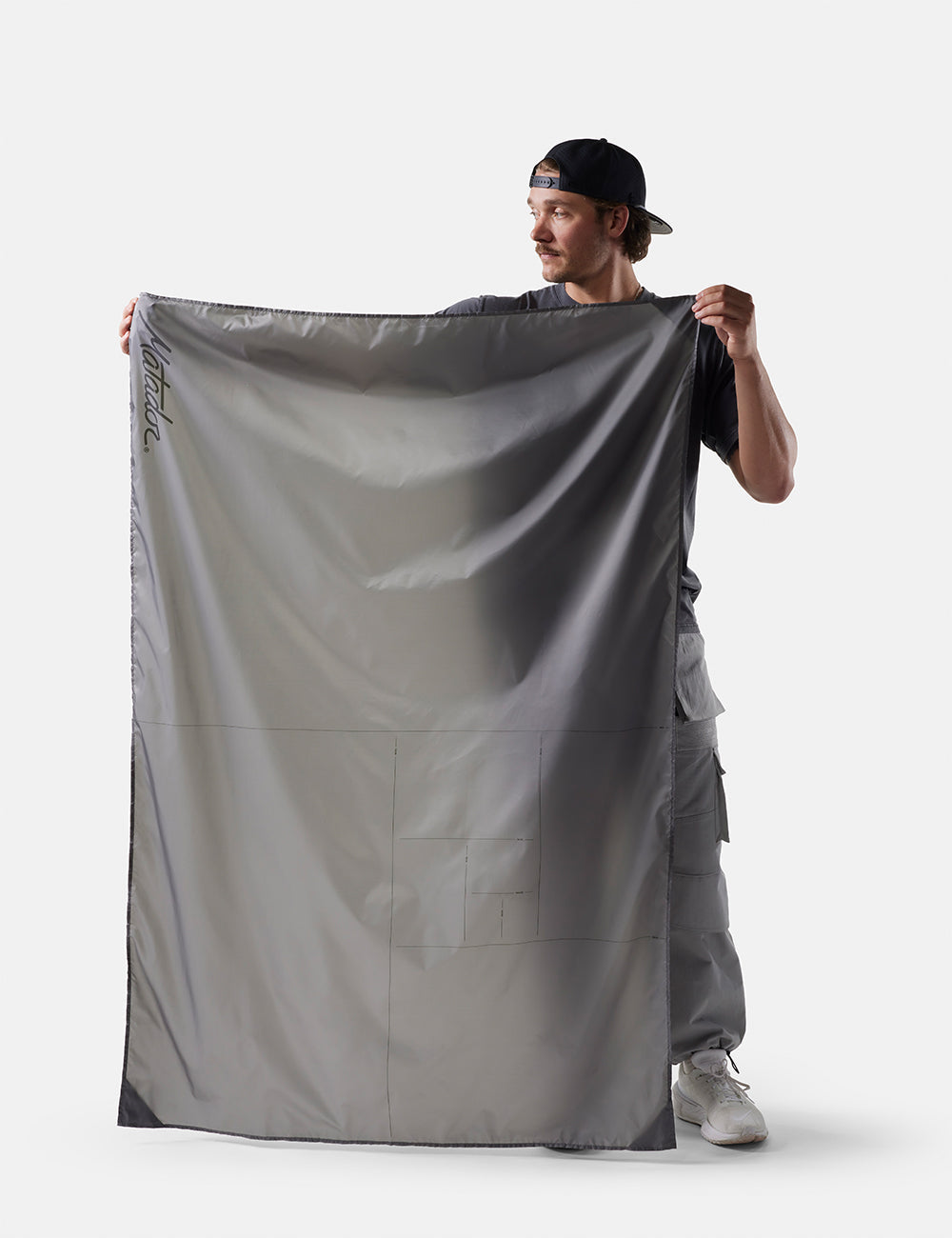 Matador Pocket Blanket in Black — angle view 2