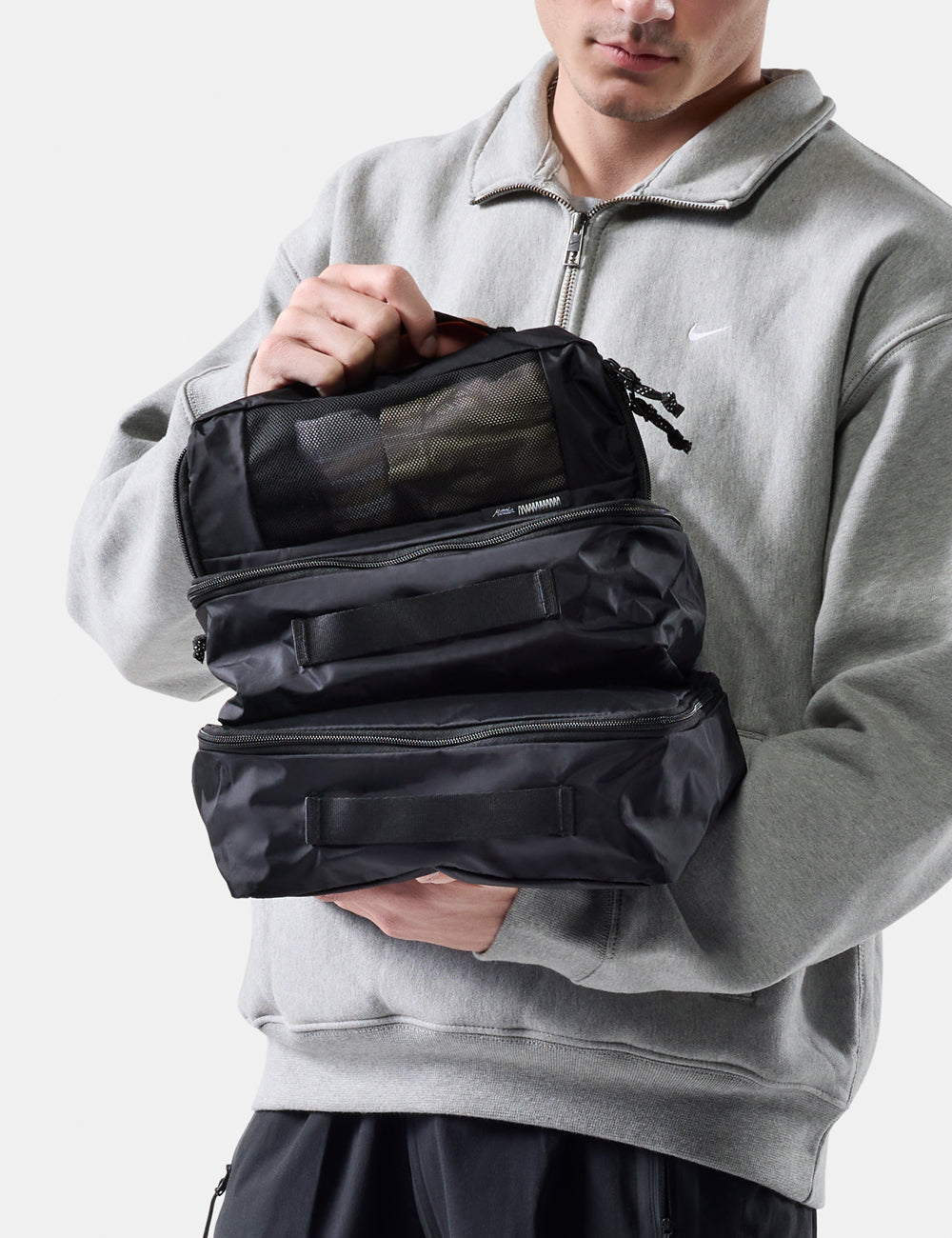 Matador Packing Cube Set 3-Pack in Black — angle view 3