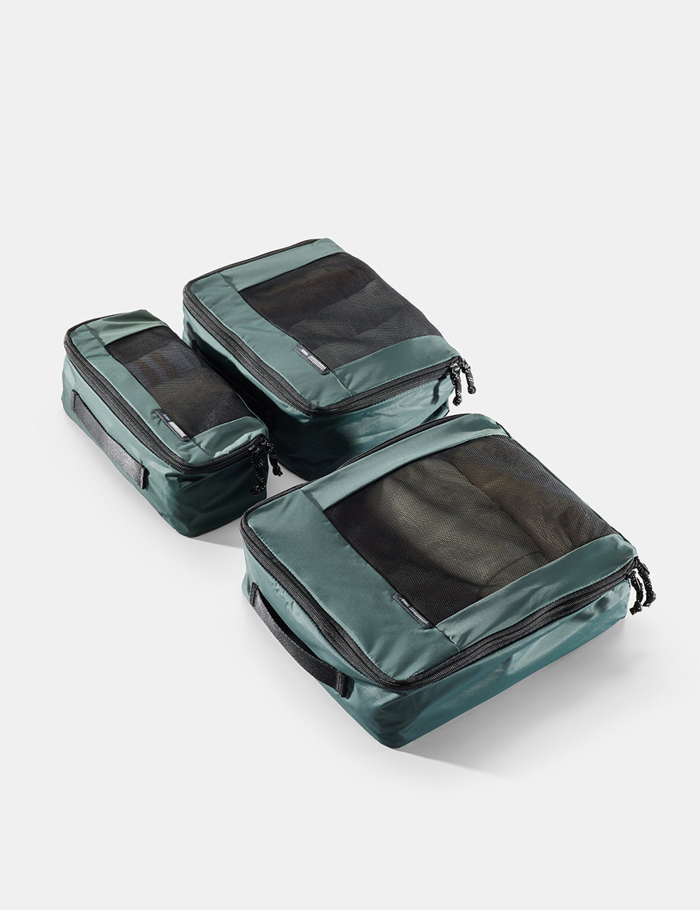 Matador Packing Cube Set 3-Pack in Juniper — front view