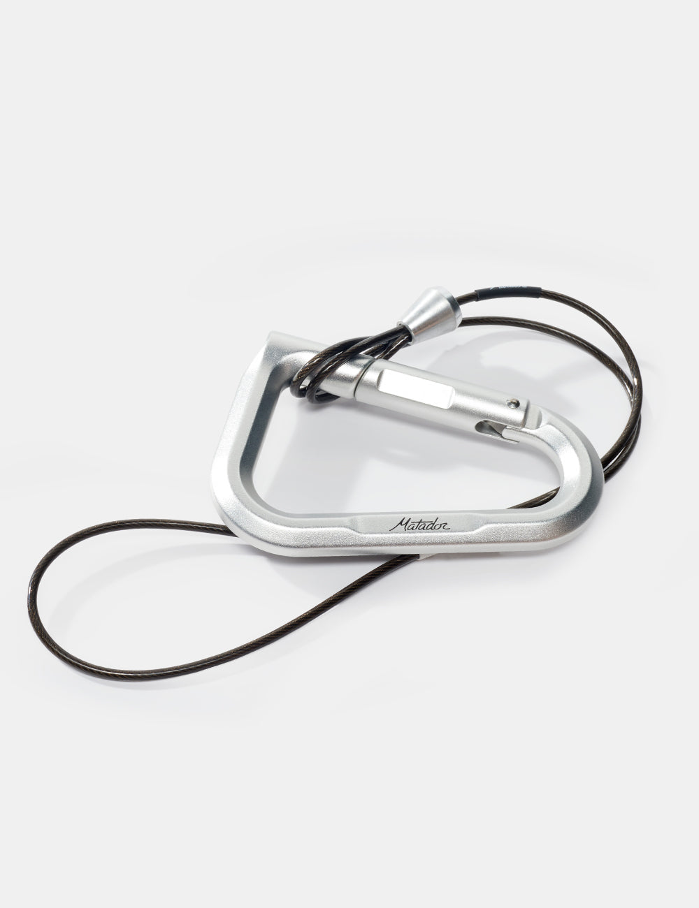 Matador BetaLock Accessory Cable in Black — angle view 2