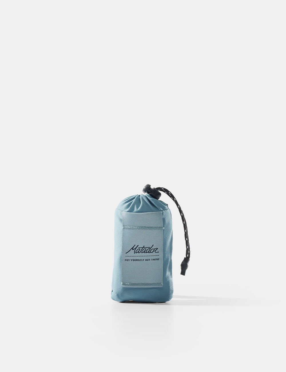 Matador Pocket Blanket Mini in Slate Blue — front view