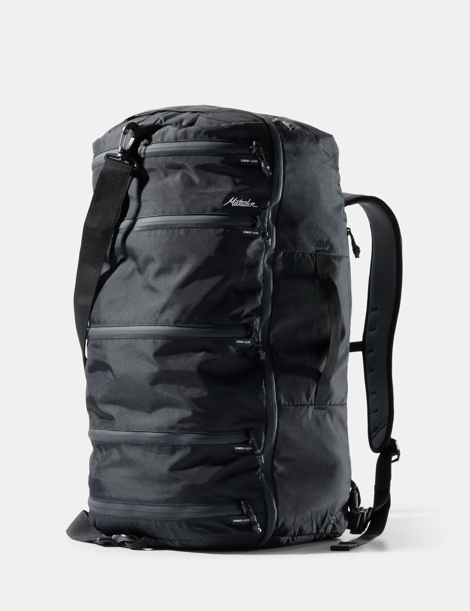 Matador SEG45 Travel Pack in Black — angle view 3 # color_Black
