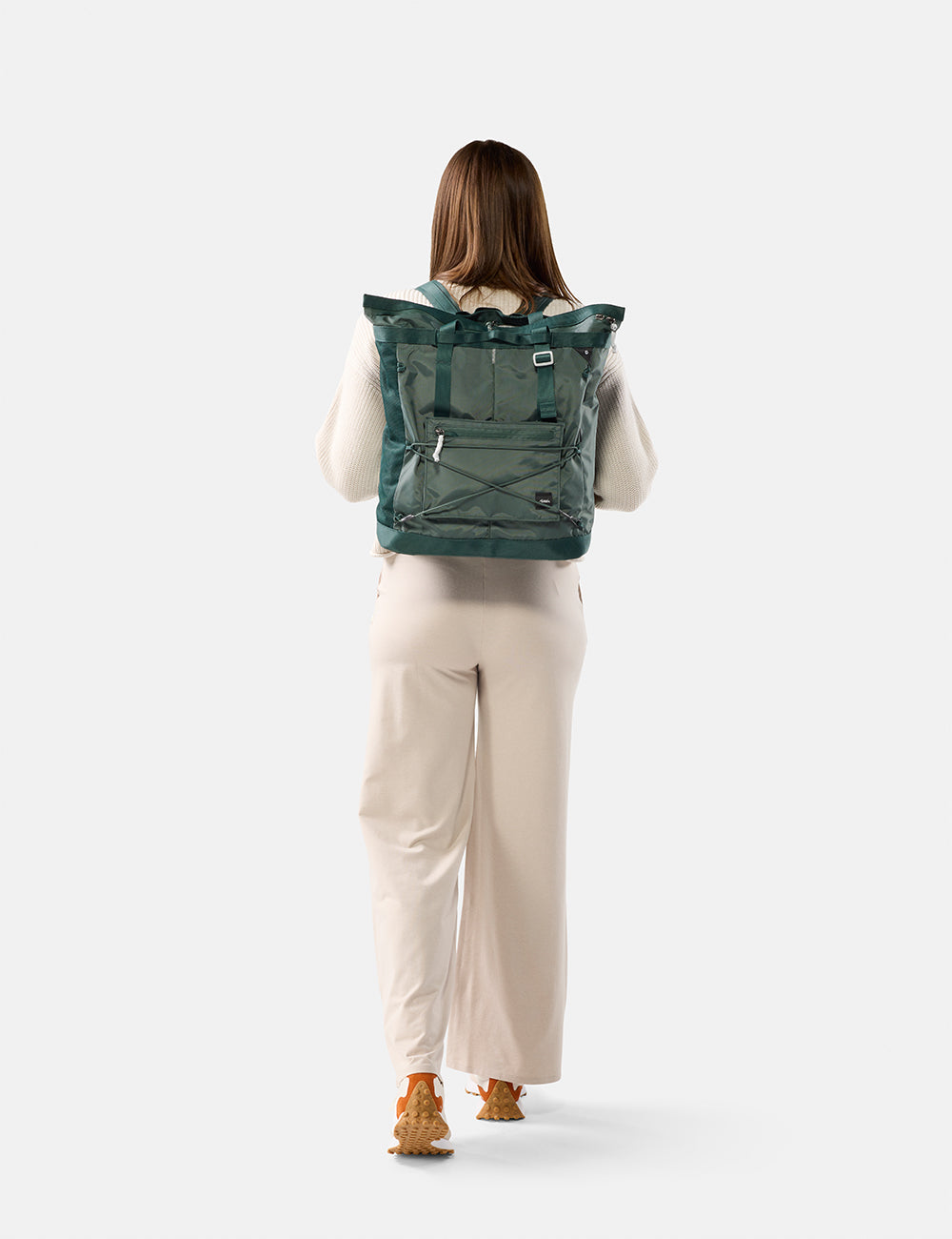 Matador Tote Pack 24L in Juniper — lifestyle