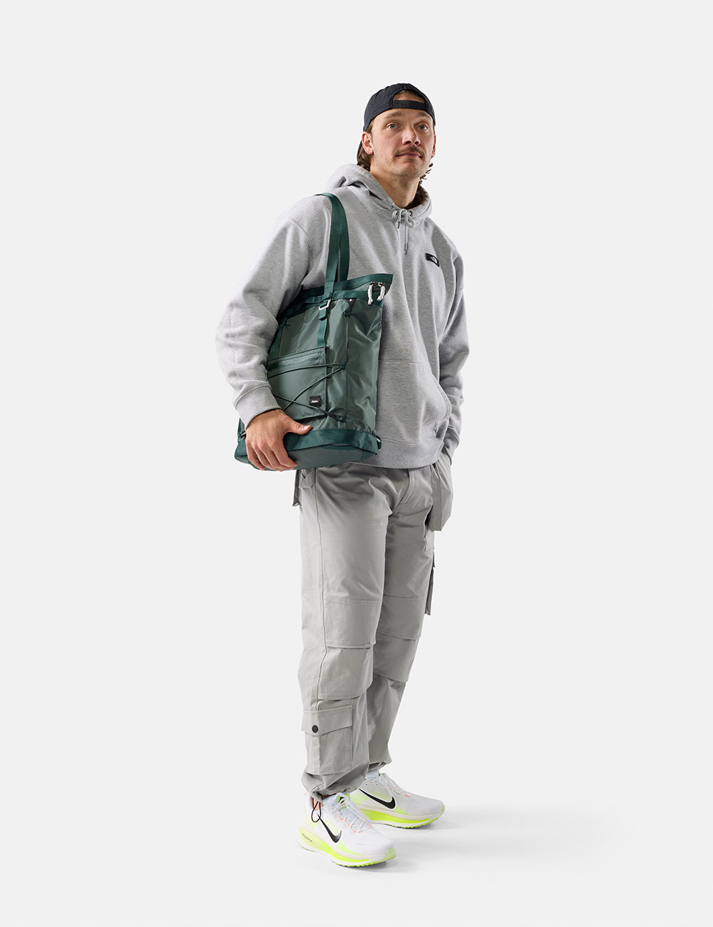 Matador Tote Pack 24L in Juniper — angle view 8