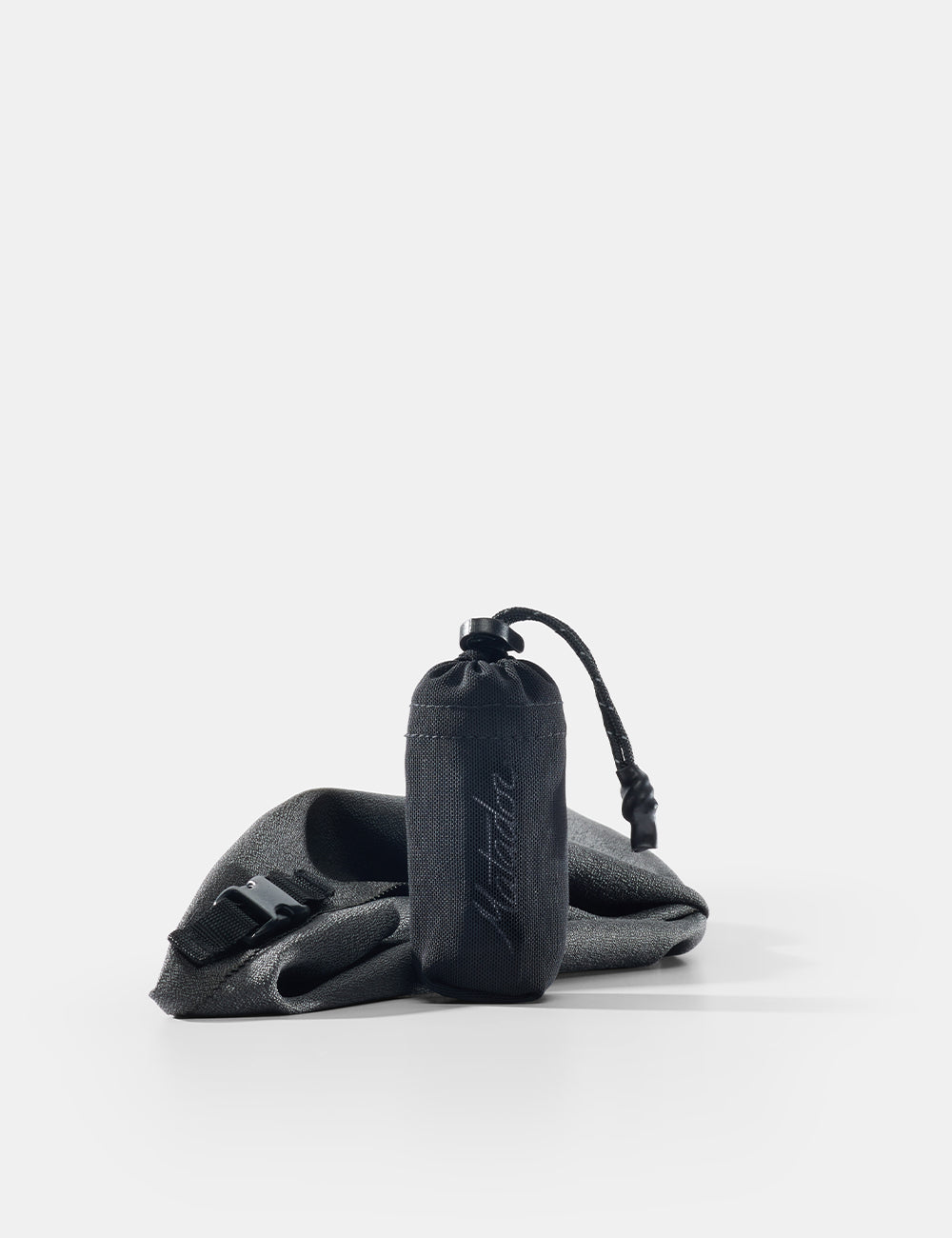 Matador Ultralight Travel Towel – Small in Charcoal — front view