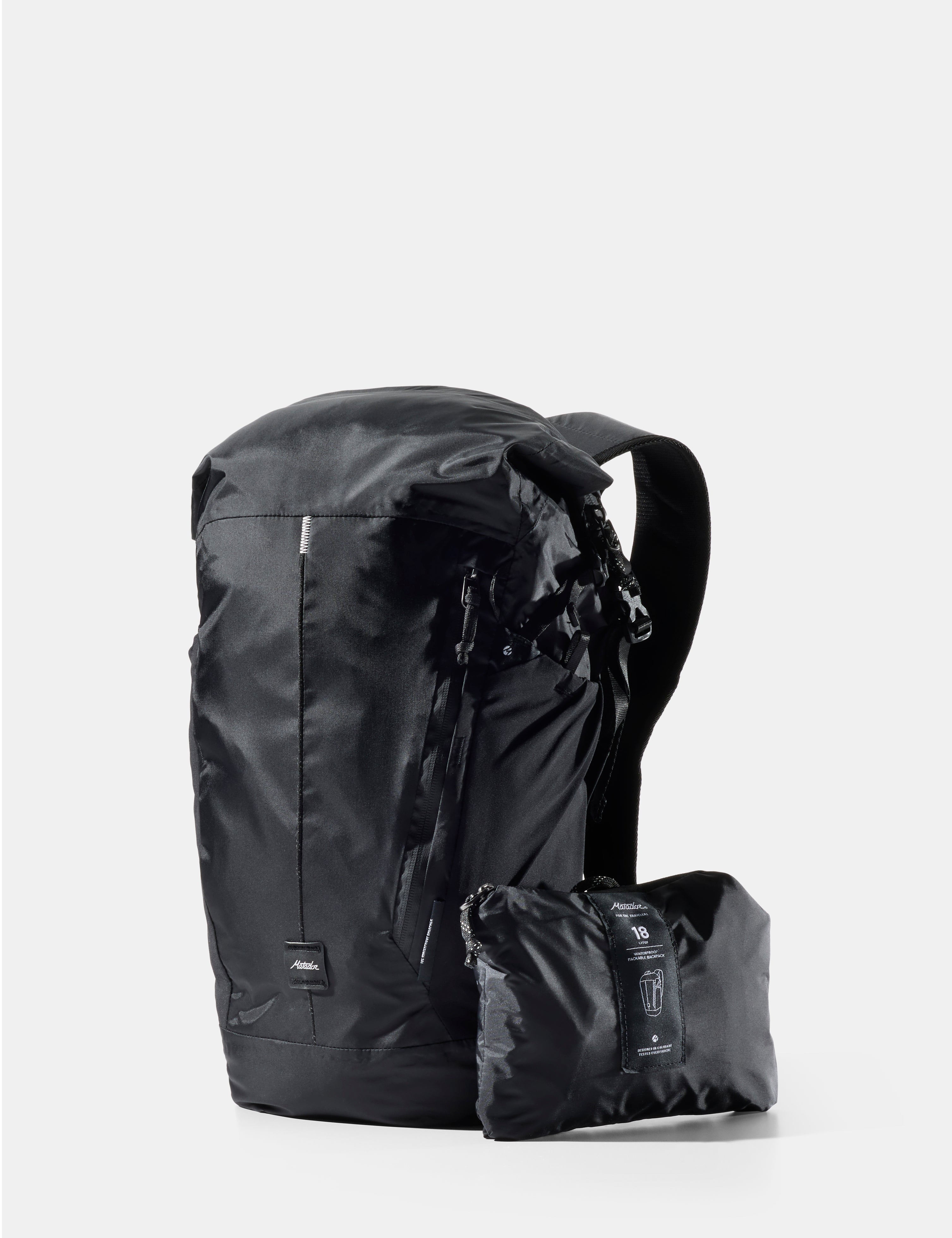 Matador Waterproof Packable Backpack 18L - Black