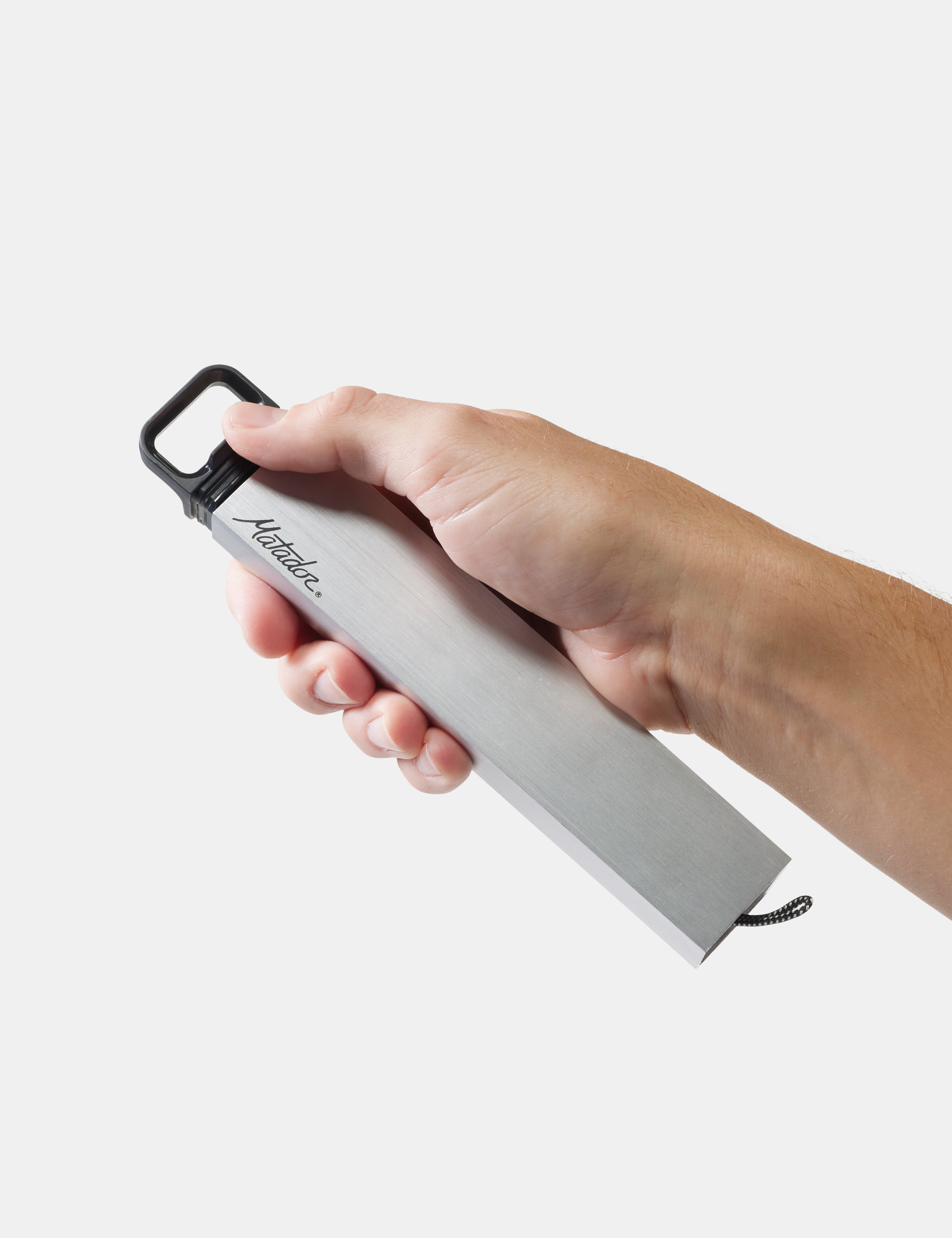 Matador Waterproof Pill Canister in Brushed Aluminum — angle view 2