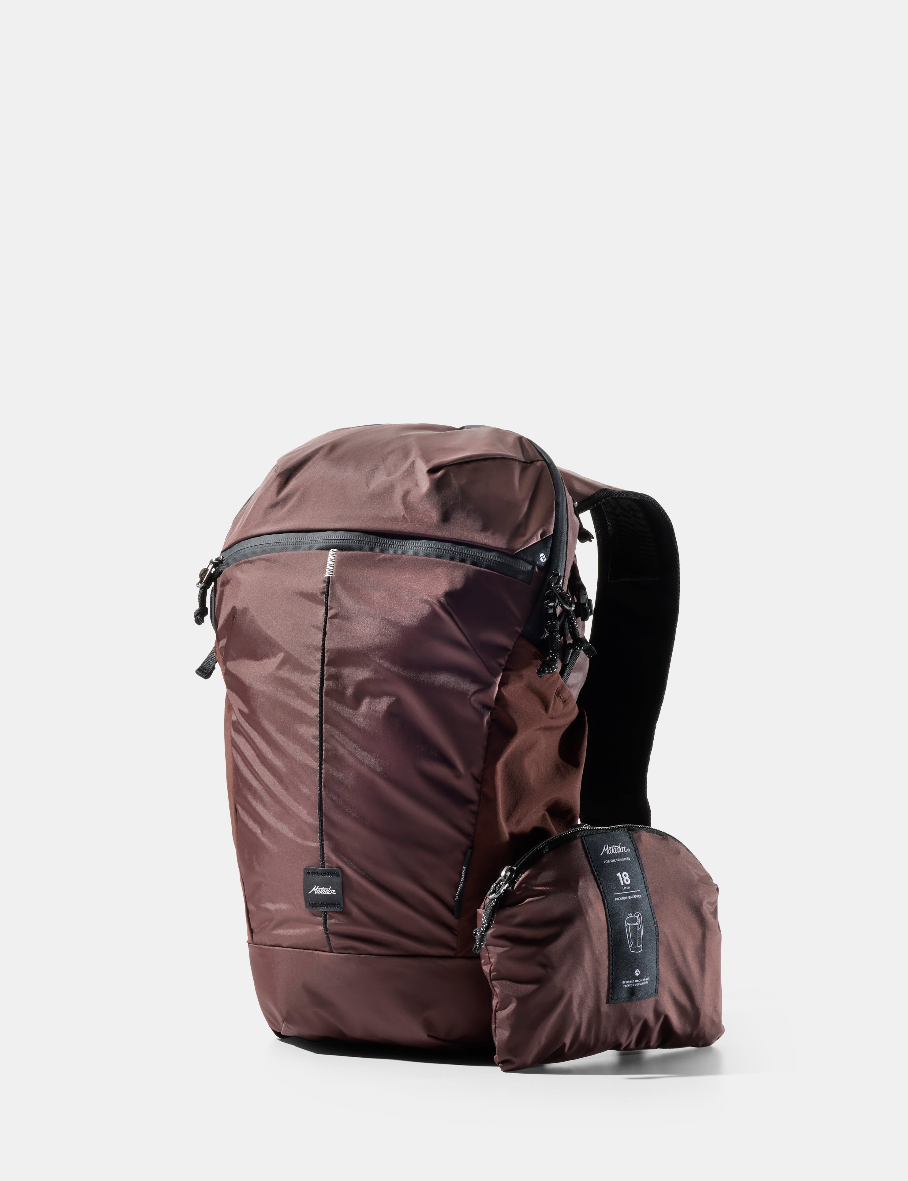 Matador Packable Backpack 18L - Garnet