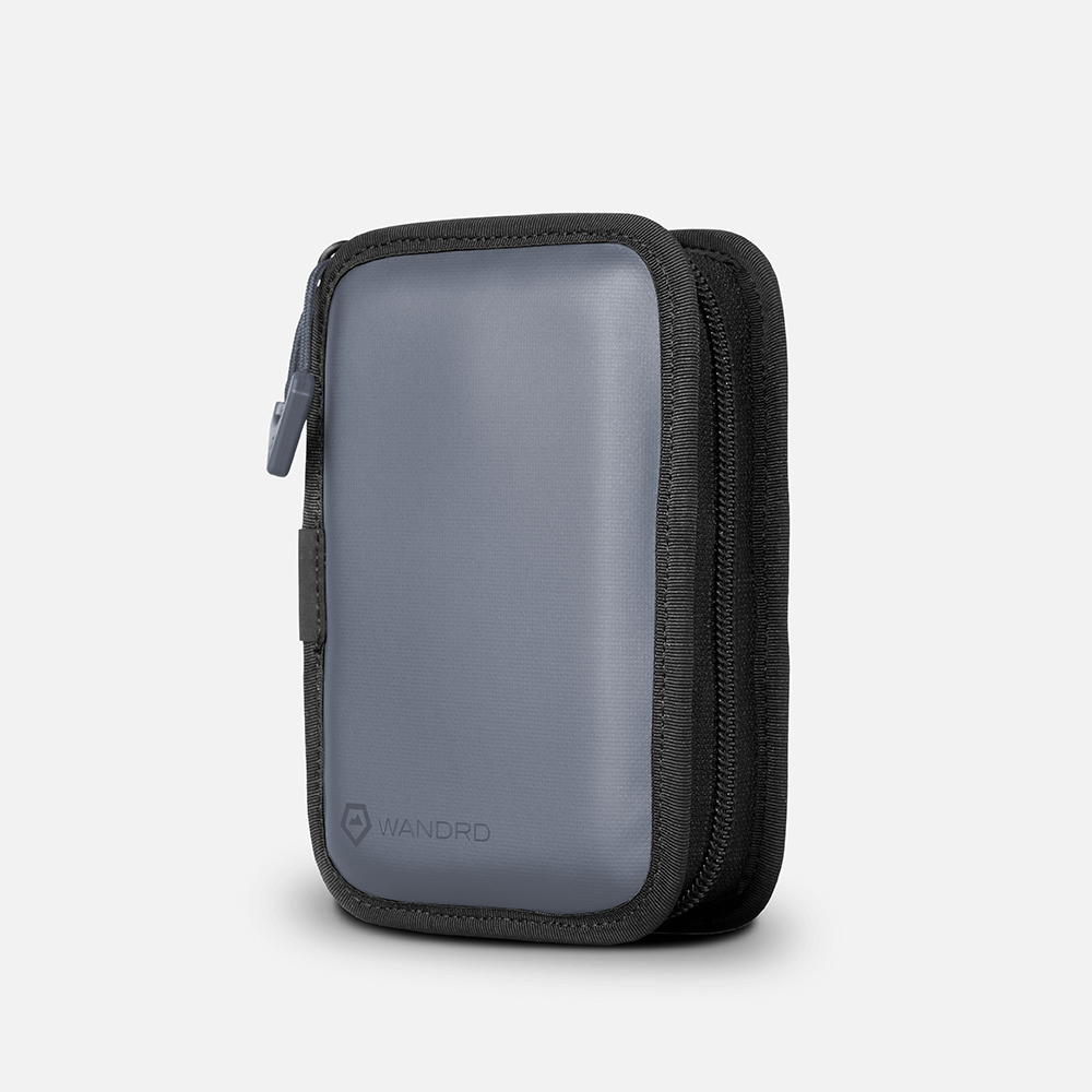 WANDRD Memory Card Case in Aegean Blue — angle view 2