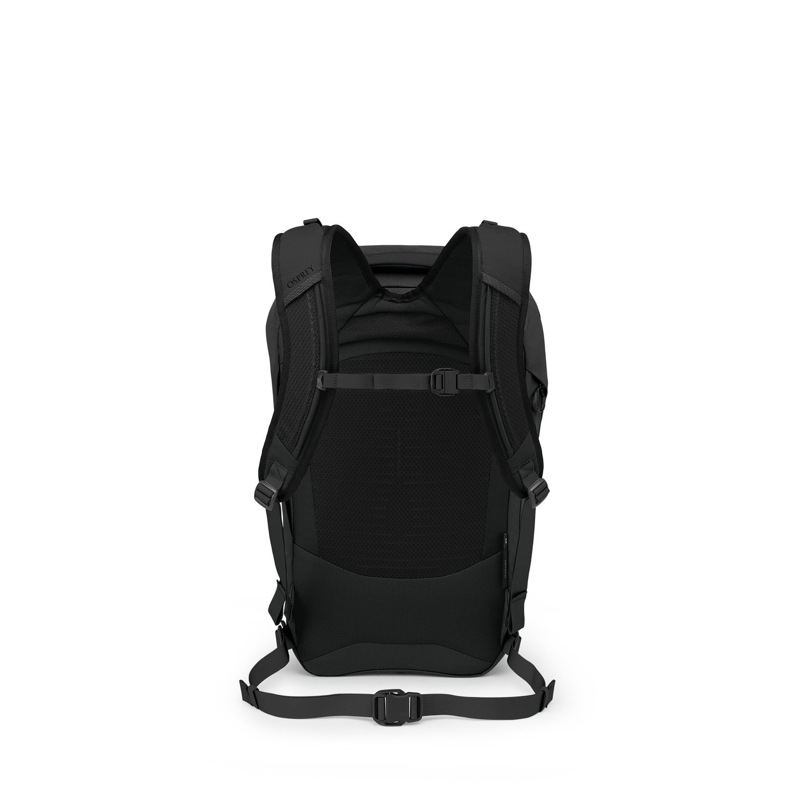 Osprey Metron 24 Commuter Backpack 24L in Black — back view