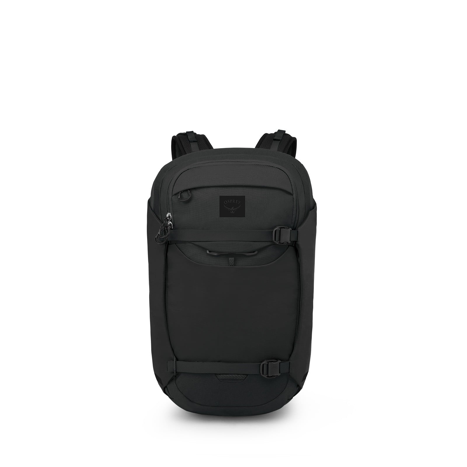 Osprey Metron 24 Commuter Backpack 24L in Black — front view
