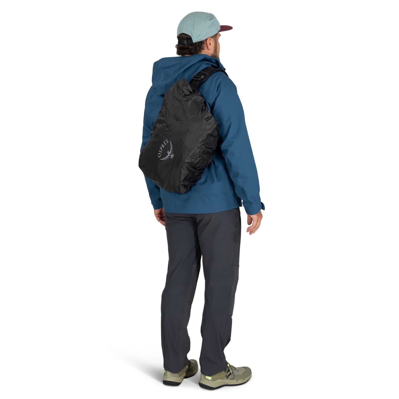 Osprey Metron Messenger 18L in Black — detail view