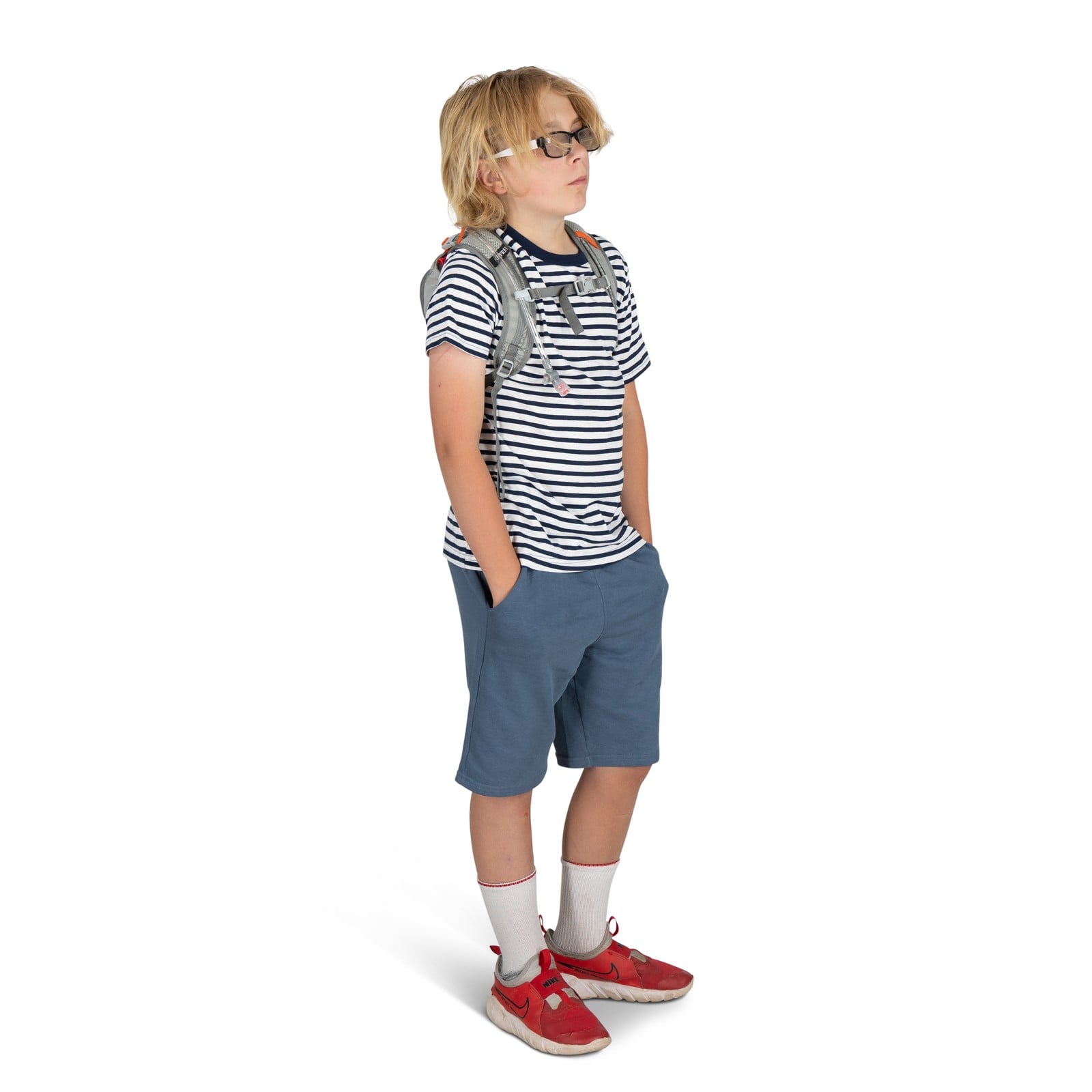 Osprey Moki 3 Kids Hydration Backpack 3L in Hungry Dino Print — lifestyle