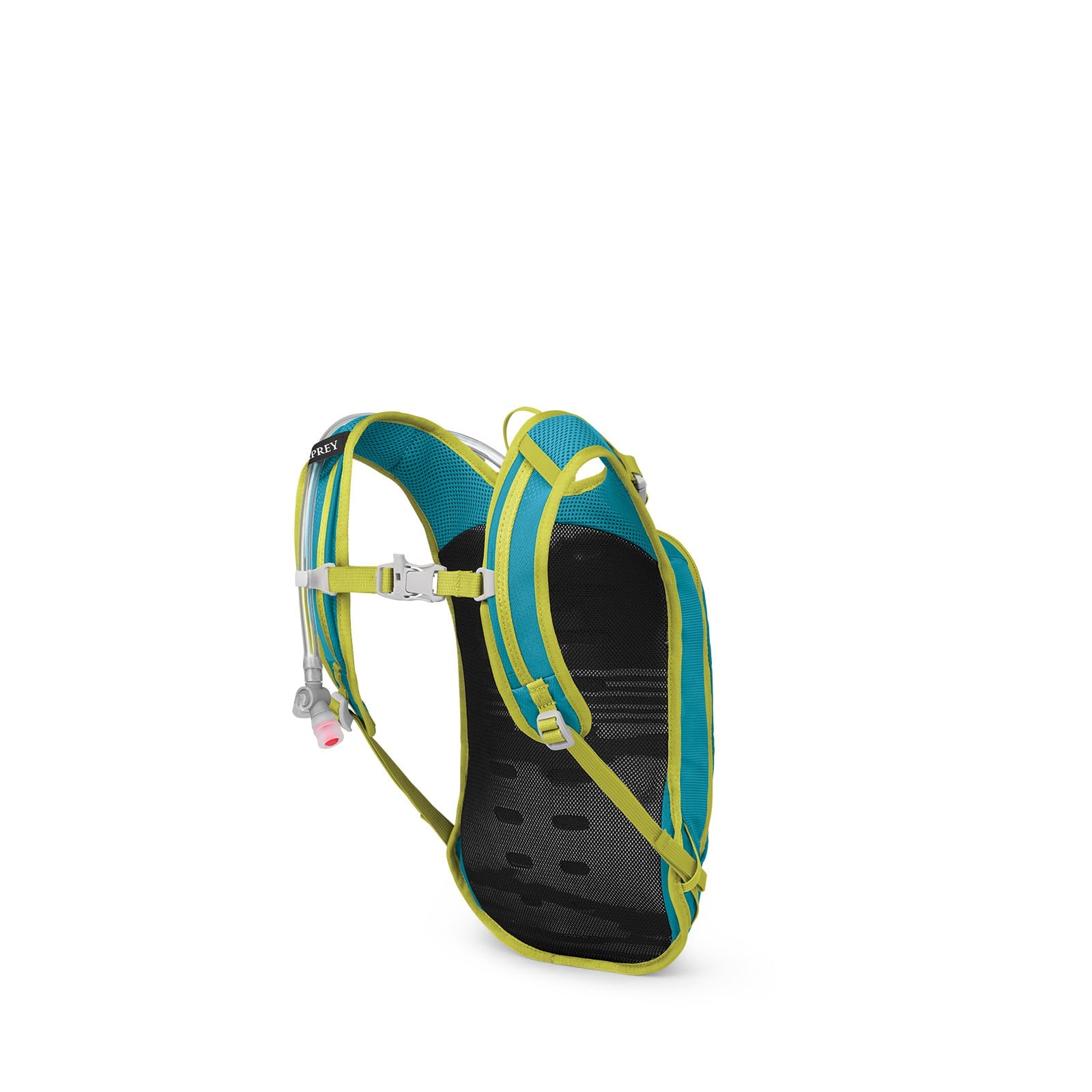 Osprey Moki 3 Kids Hydration Backpack 3L in Blue Spikemoss — back view 2