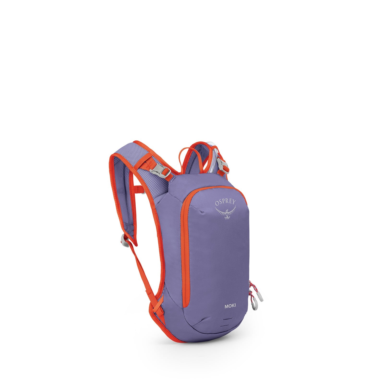 Osprey Moki 3 Kids Hydration Backpack 3L in Euphoria Purple — angle view 2