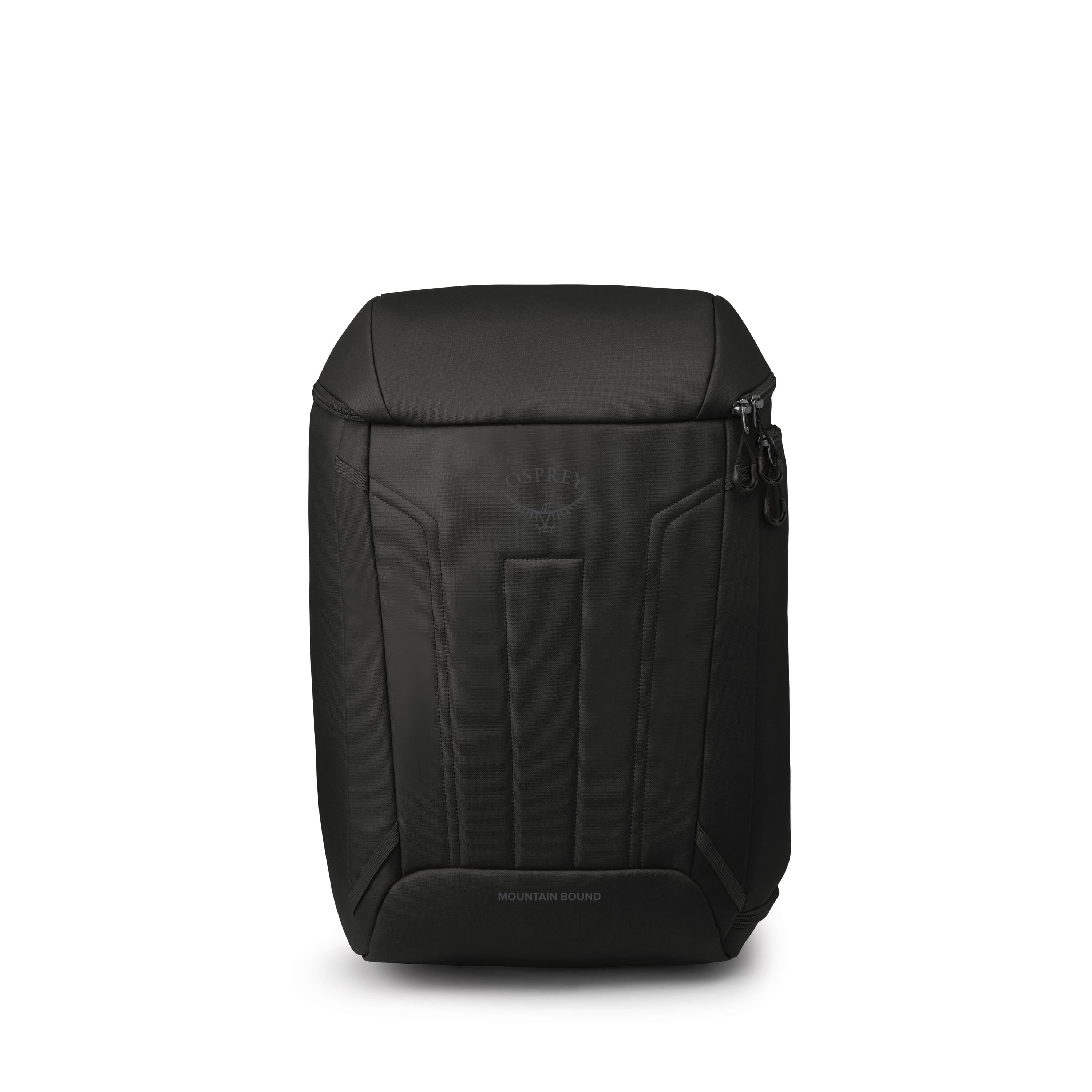 Osprey Mountain Bound Ski & Snowboard Boot Backpack 45L in Black — front view