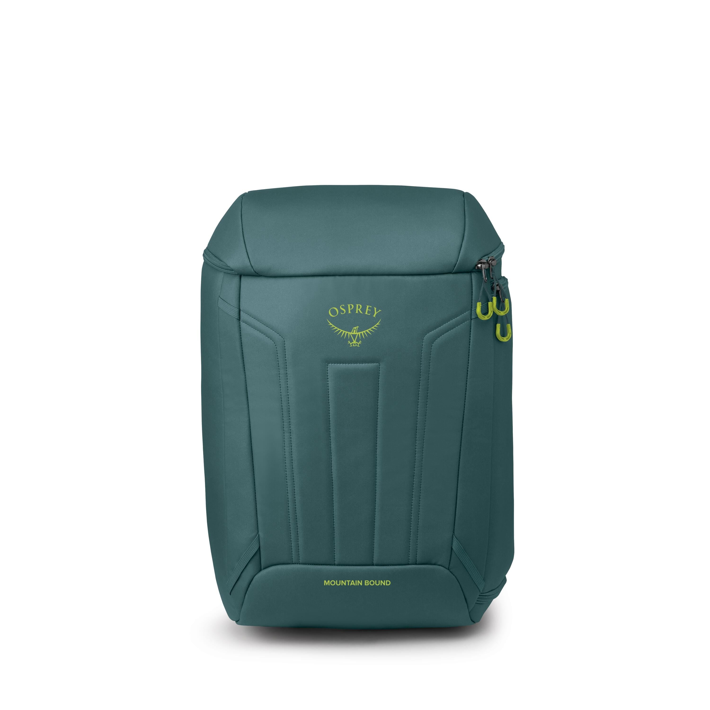 Osprey Mountain Bound Ski & Snowboard Boot Backpack 45L in Cascade Blue — front view