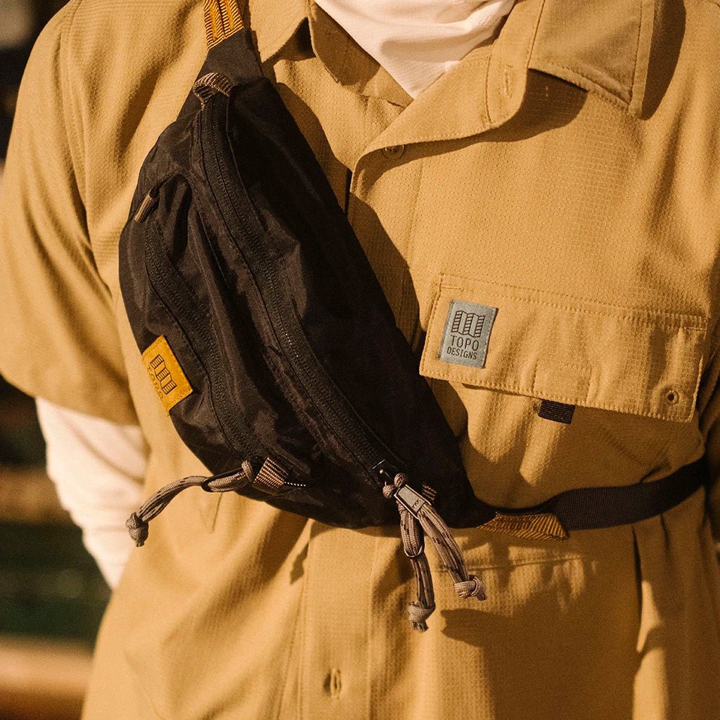 Topo Designs Mountain Waist Pack — lifestyle 2