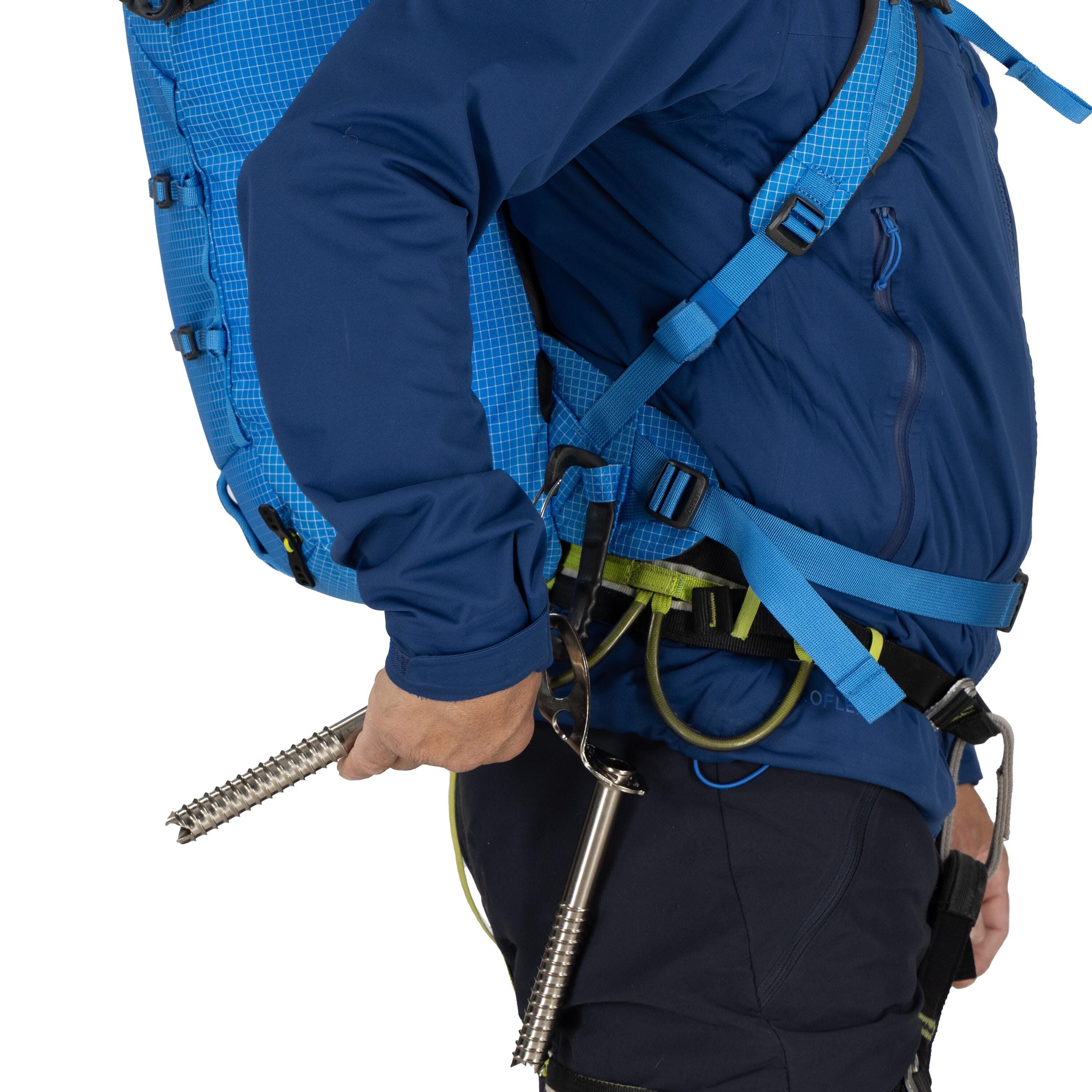 Osprey Mutant 22 Climbing Backpack 22L in Blue Flame — detail view 3