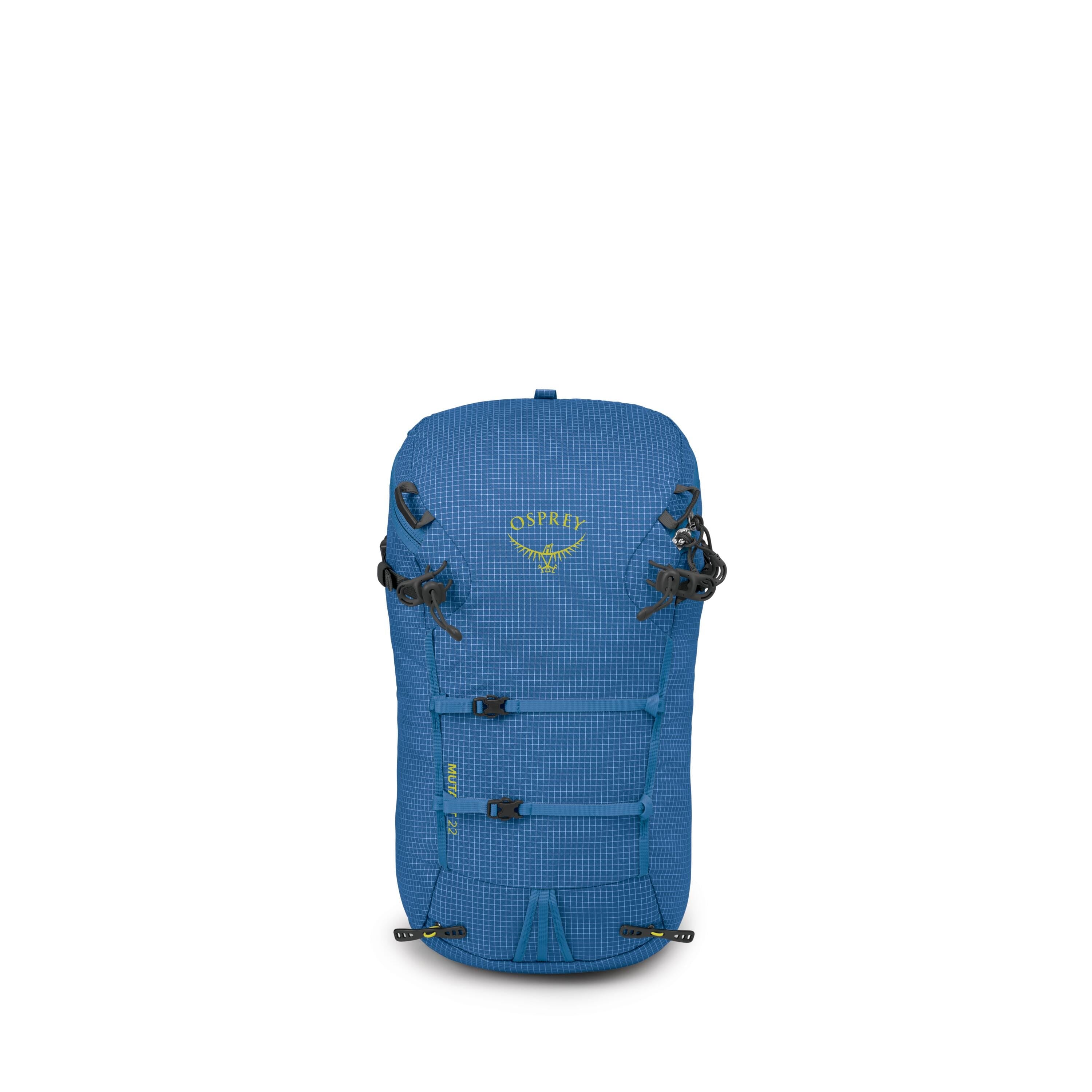 Osprey Mutant 22 Climbing Backpack 22L in Blue Flame — front view