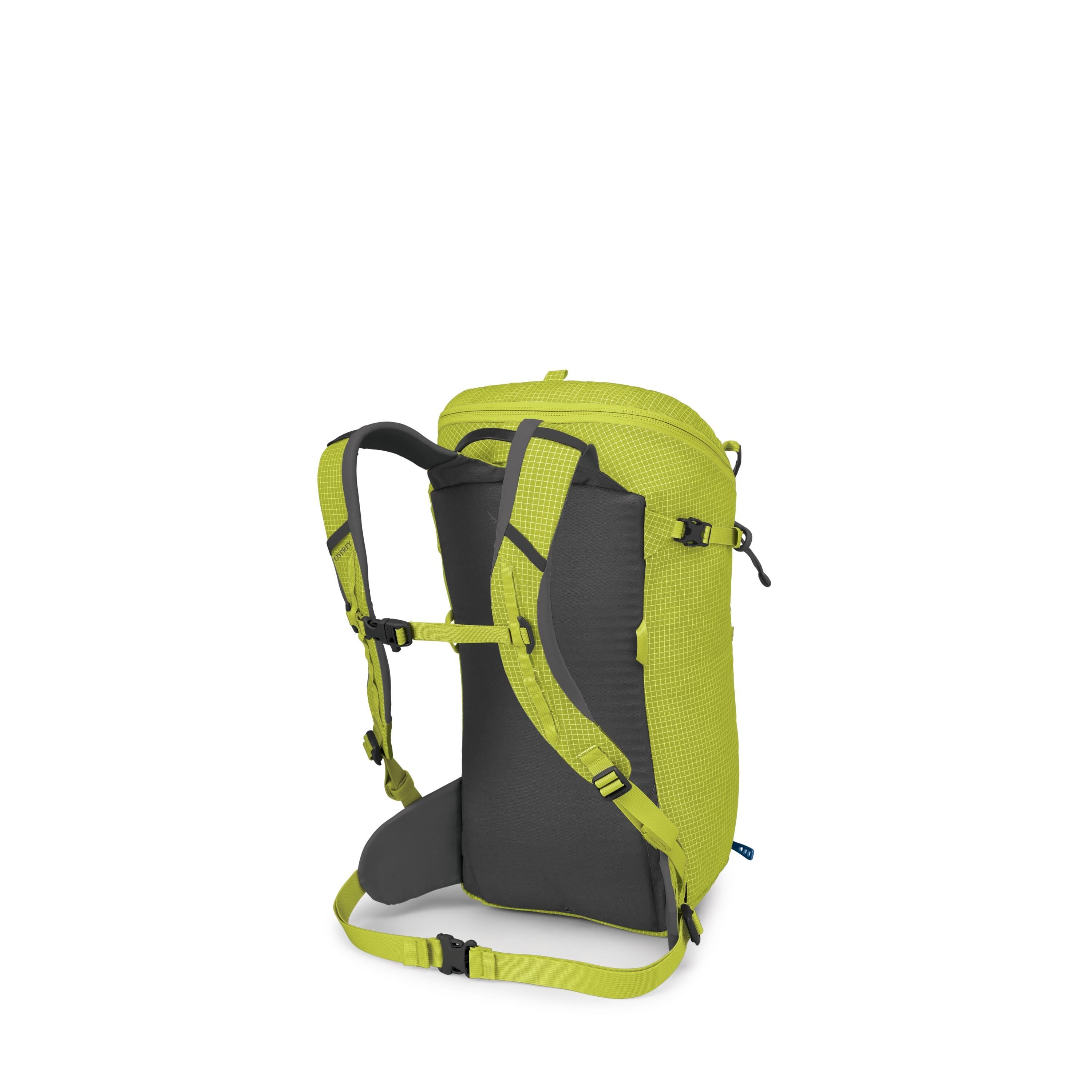 Osprey Mutant 22 Climbing Backpack 22L in Lemongrass — back view