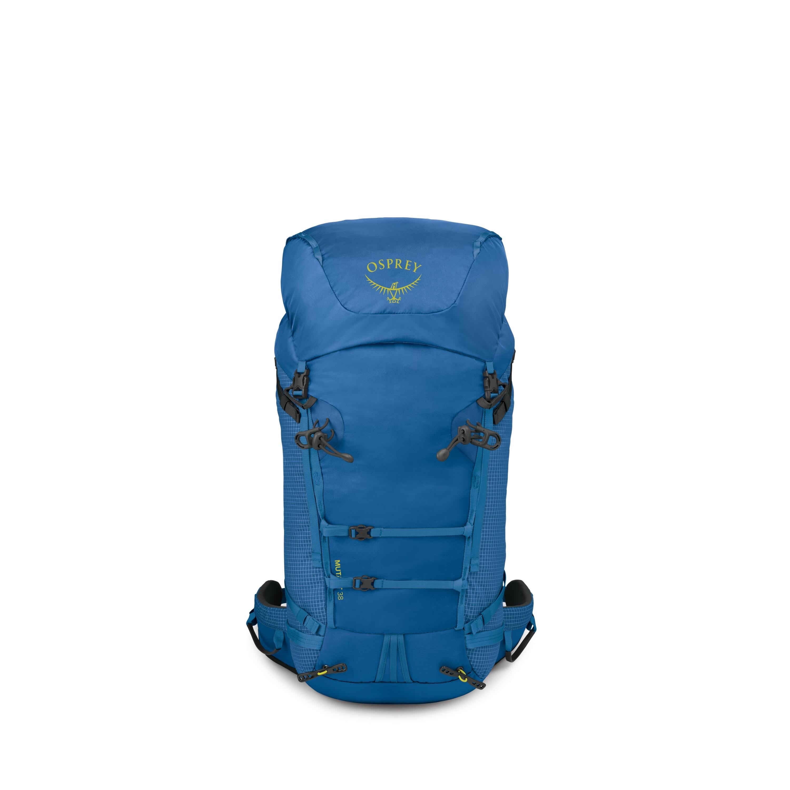 Osprey Mutant 38 Mountaineering Backpack 38L in Blue Flame — front view