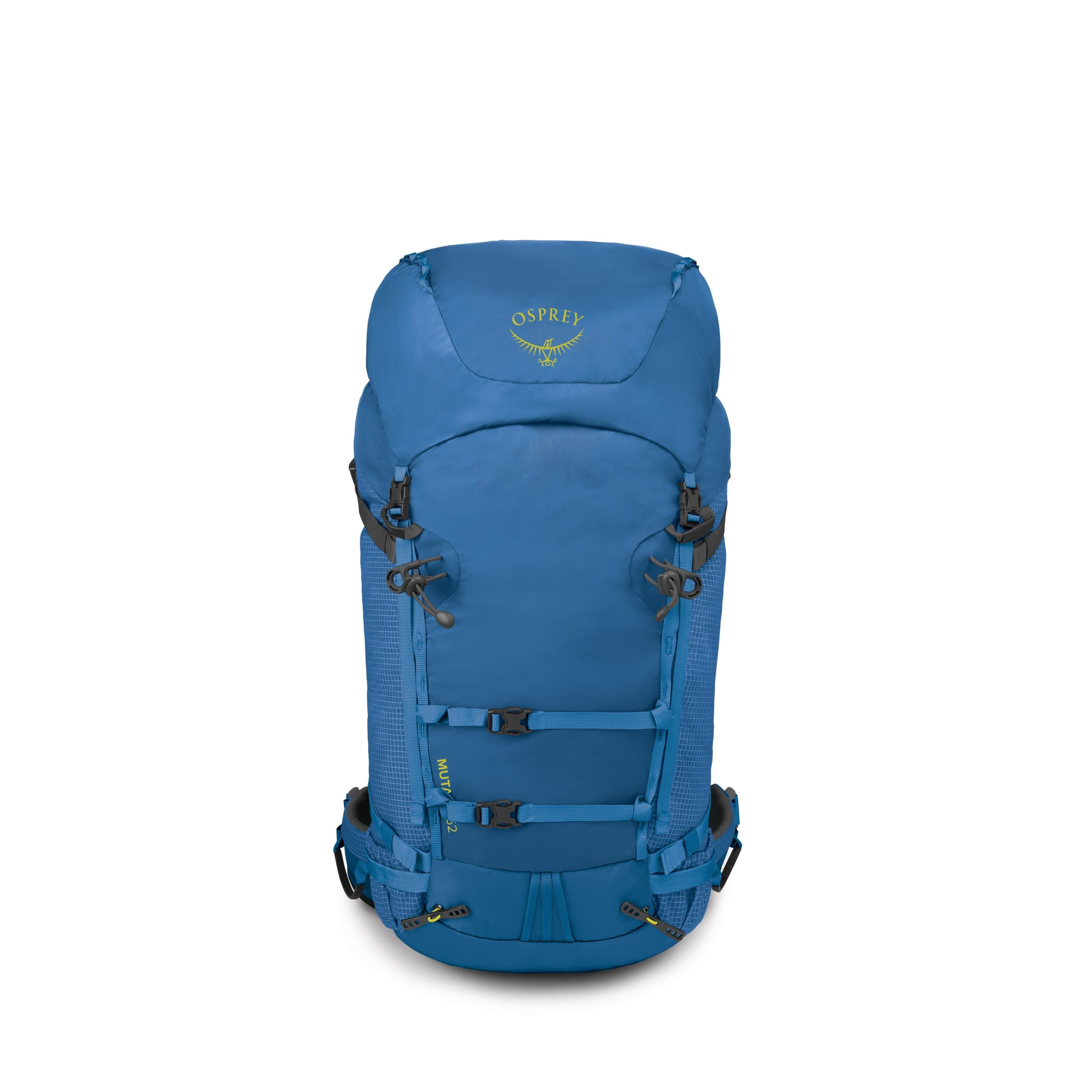 Osprey Mutant 52 Mountaineering Backpack 52L in Blue Flame — front view