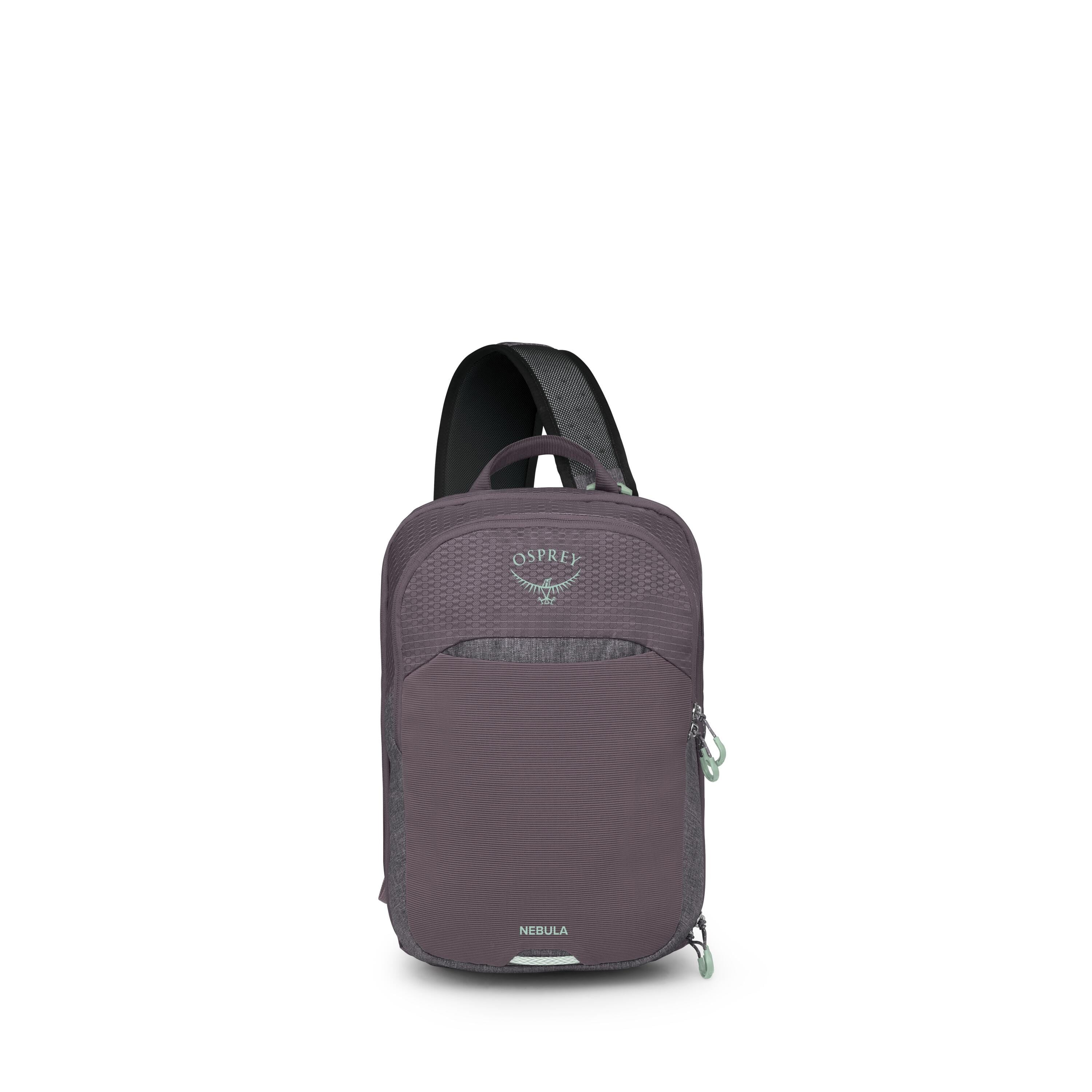 Osprey Nebula Sling 11L in Graphite-Purple Heather — front view