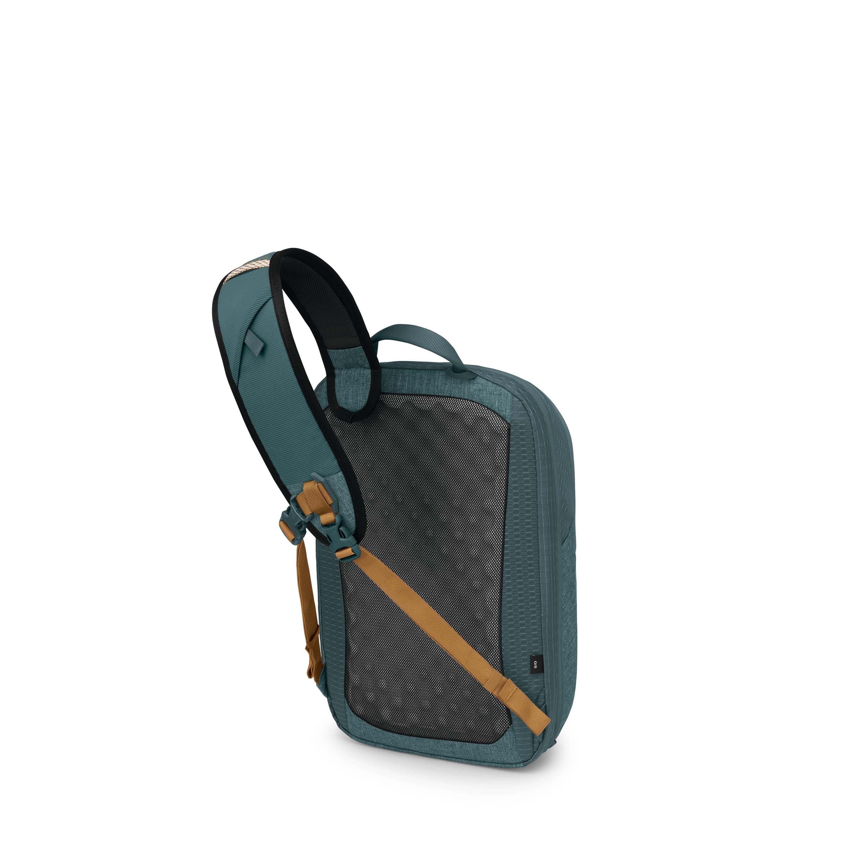 Osprey Nebula Sling 11L in Torrent Blue Heather — angle view 3