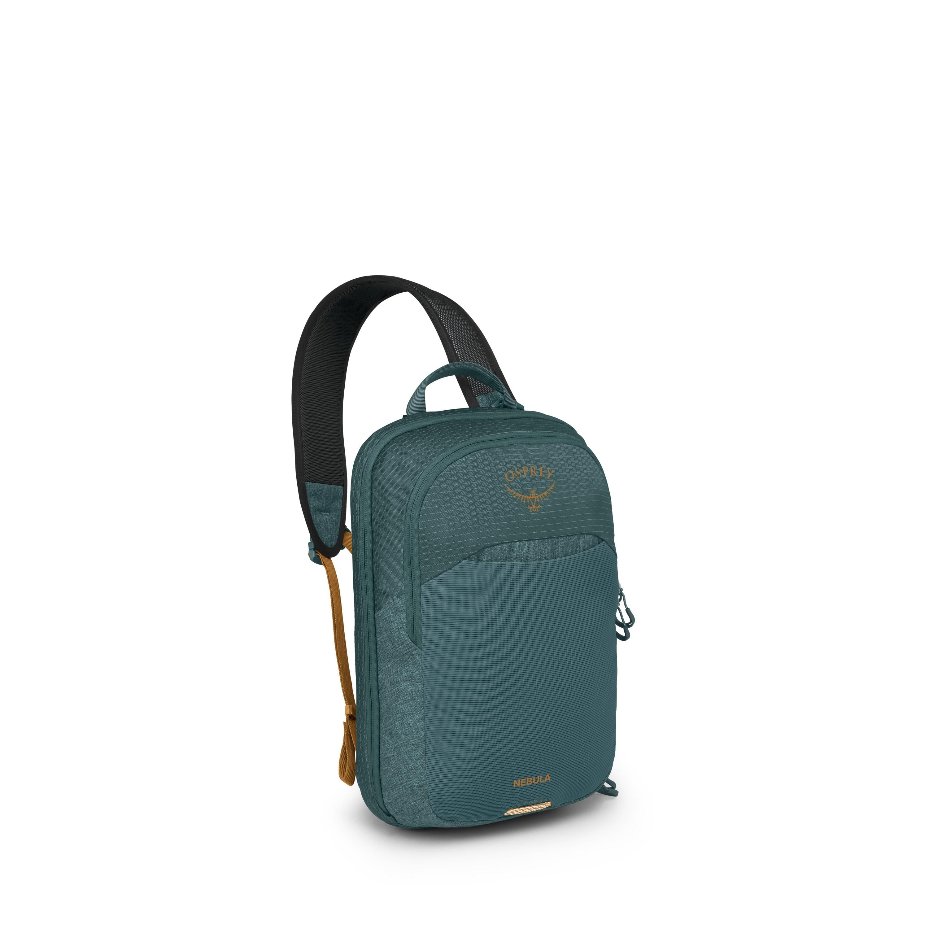 Osprey Nebula Sling 11L in Torrent Blue Heather — angle view 2