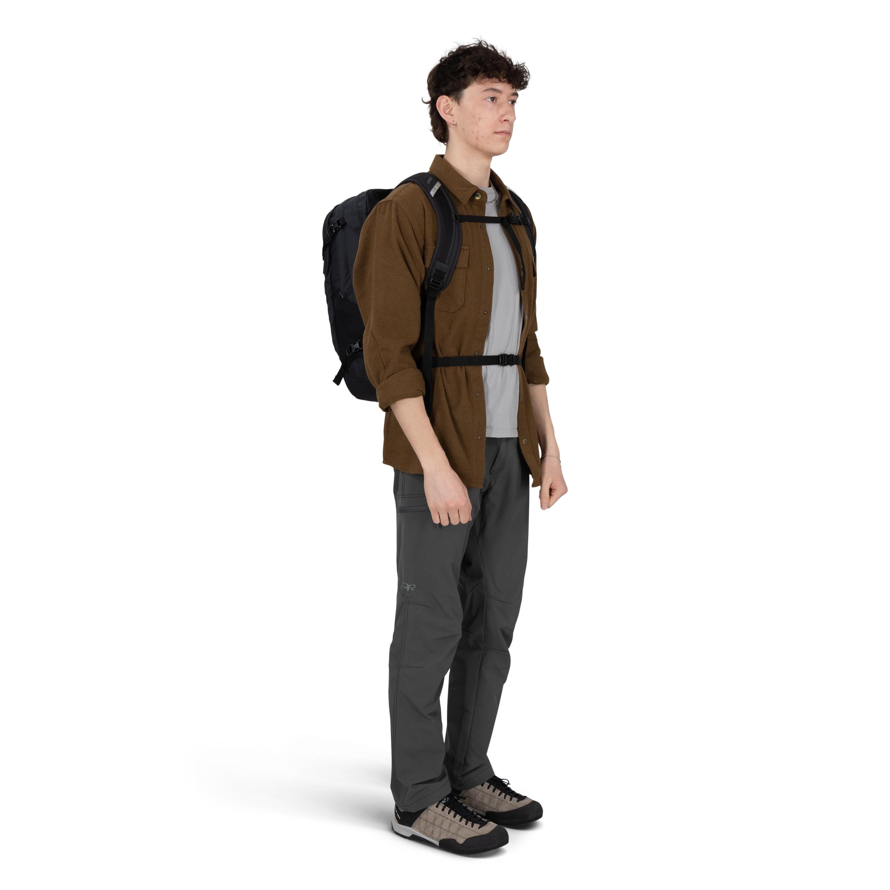 Osprey Nebula Driftshade Laptop Backpack 32L in Black — lifestyle