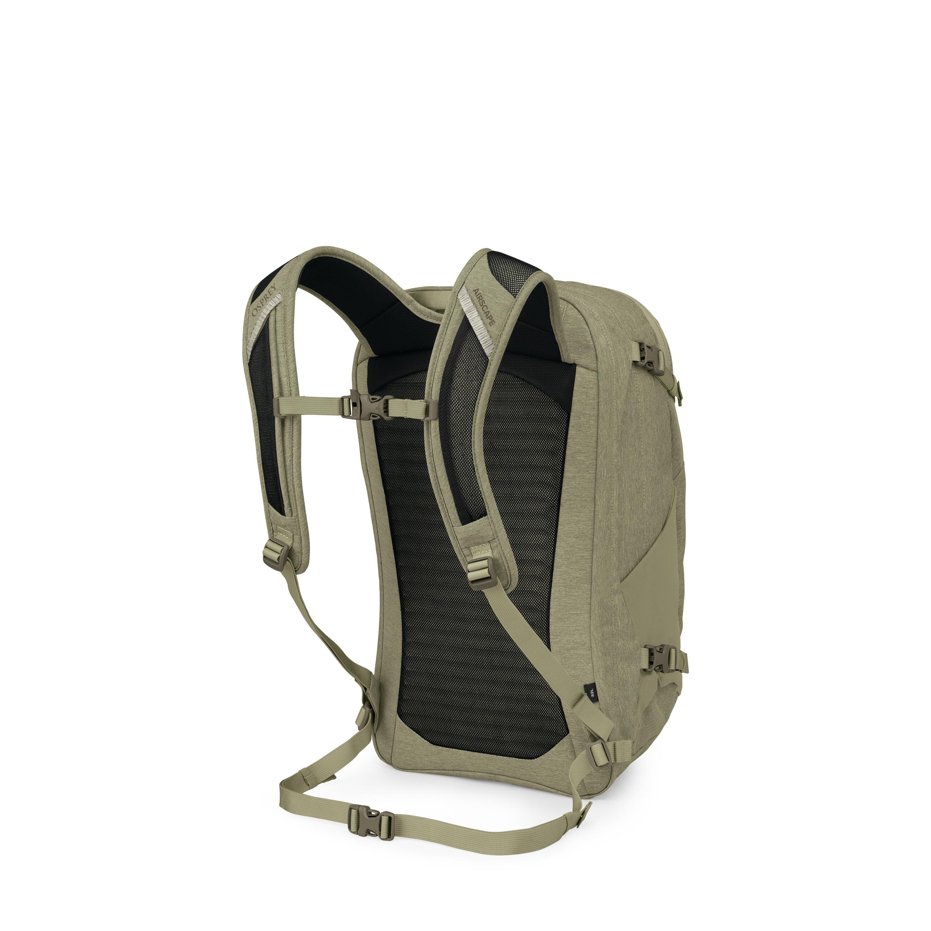 Osprey Nebula Driftshade Laptop Backpack 32L in Olive Tan — back view