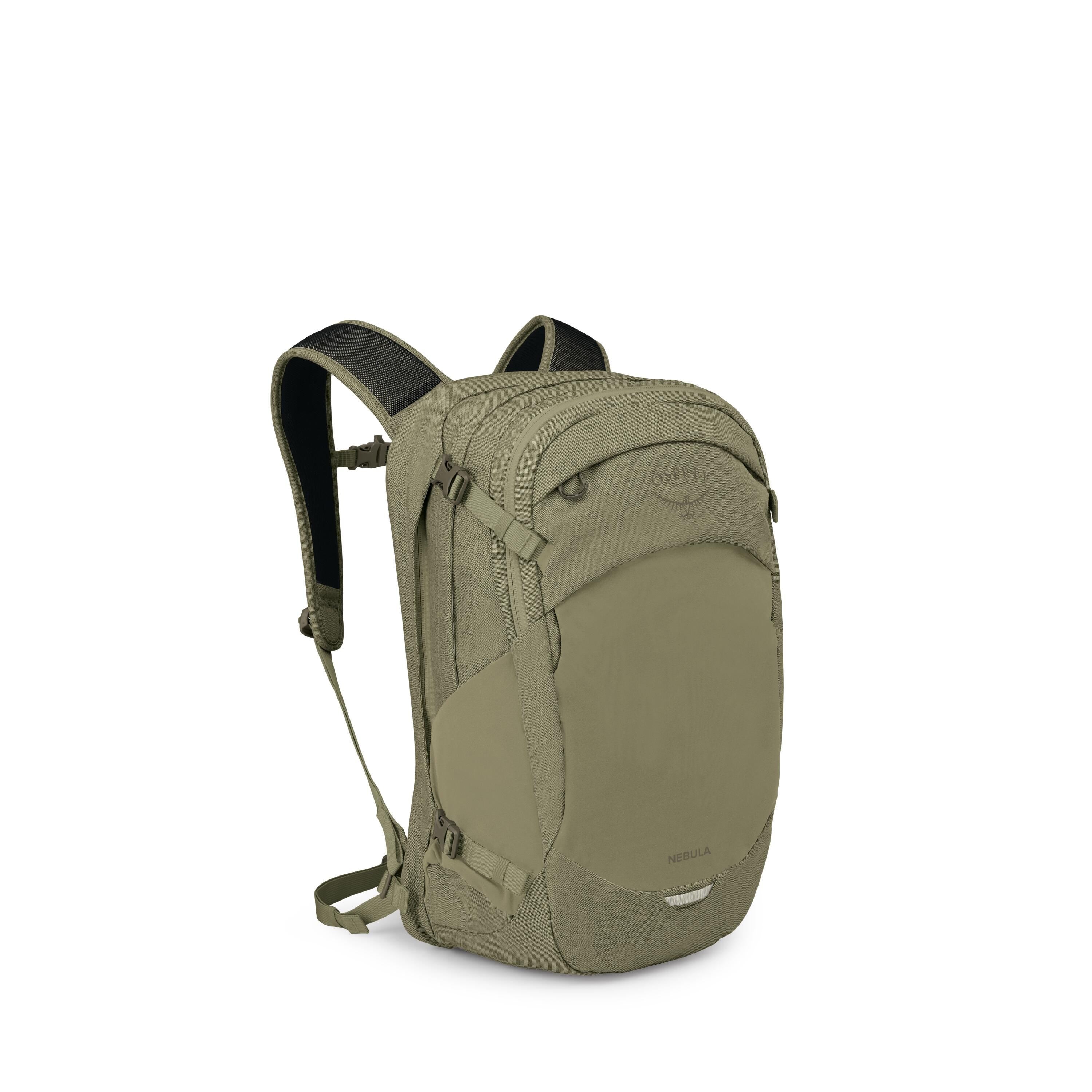 Osprey Nebula Driftshade Laptop Backpack 32L in Olive Tan — angle view 2