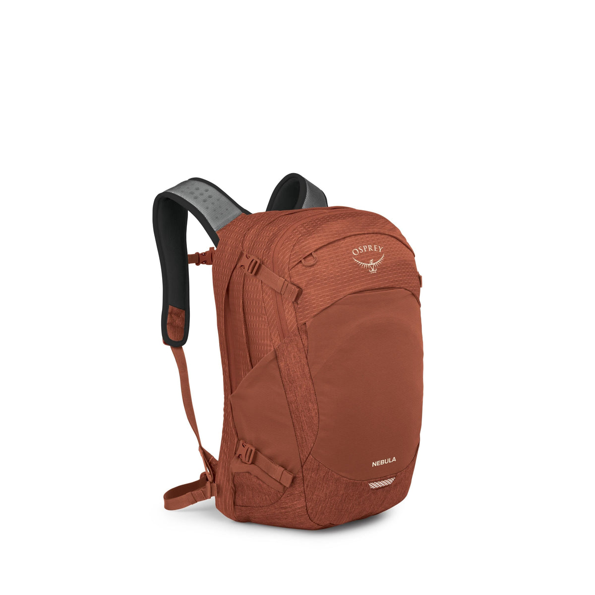 Osprey Nebula Backpack 32L in Porcelain Orange Heather — front view