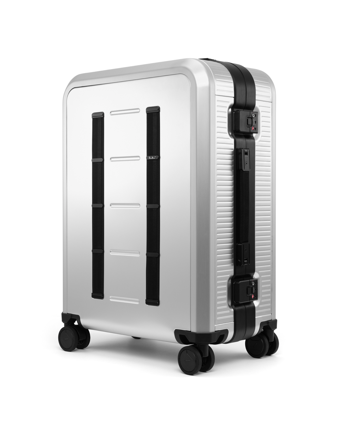 Db Journey Ramverk Alu Check-in Luggage Medium in Silver — angle view 2