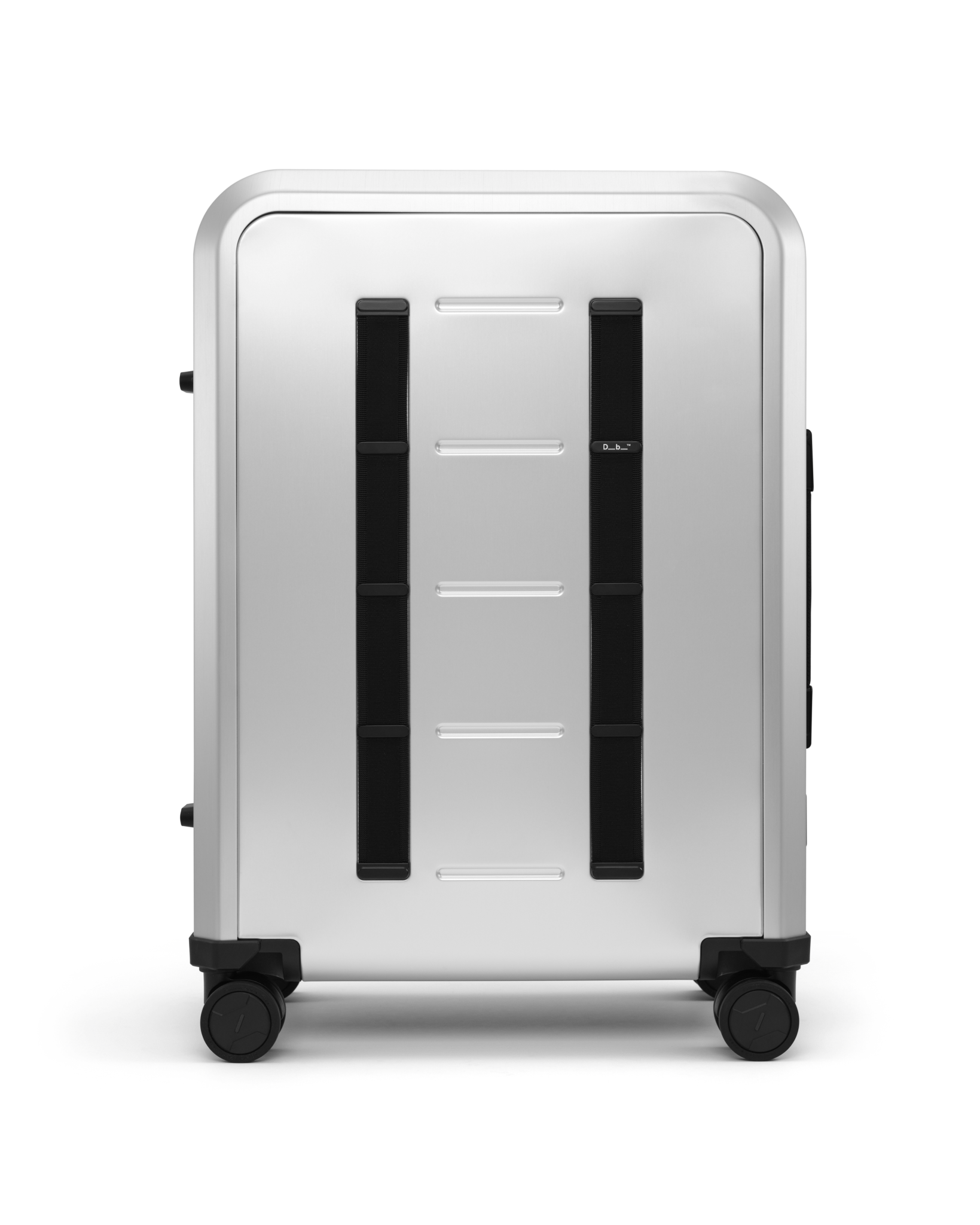 Db Journey Ramverk Alu Check-in Luggage Medium in Silver — front view
