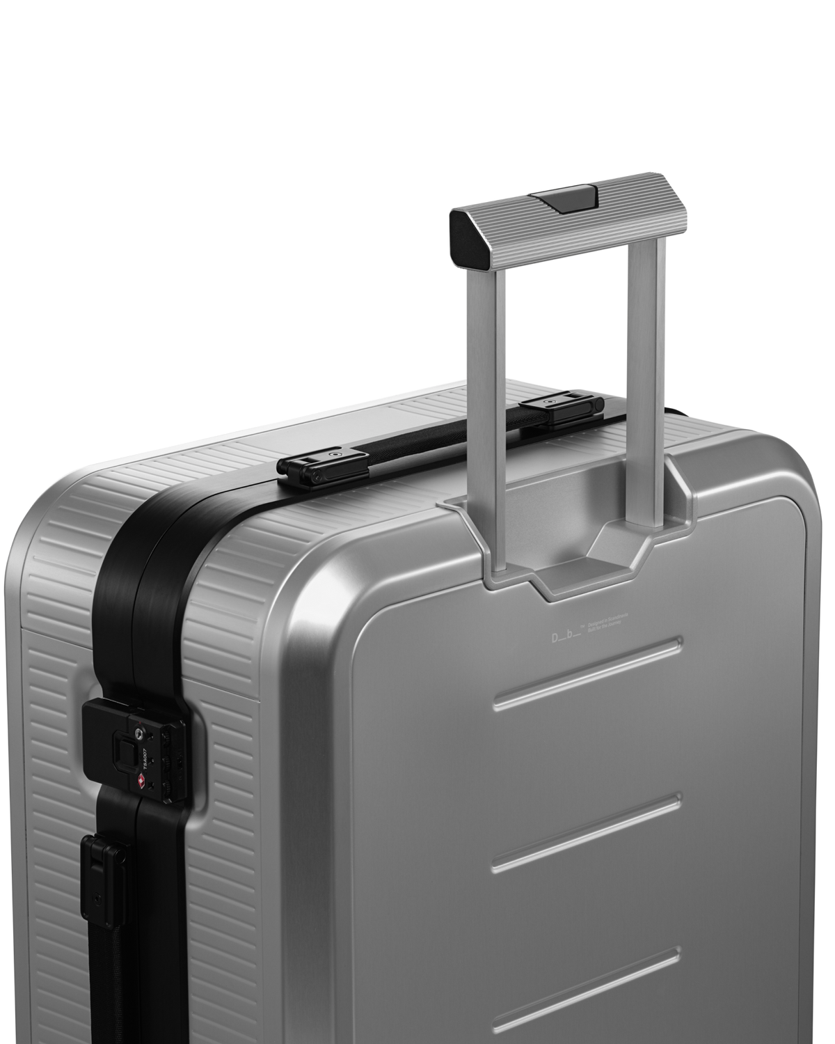 Db Journey Ramverk Alu Check-in Luggage Medium in Silver — detail view