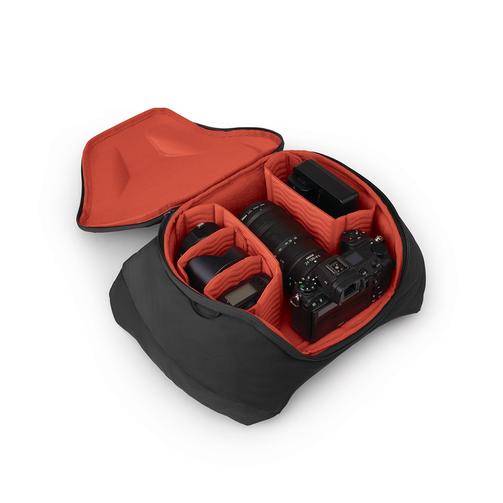 Osprey PhotoLid Camera Case 5L in Charcoal Grey — angle view 2