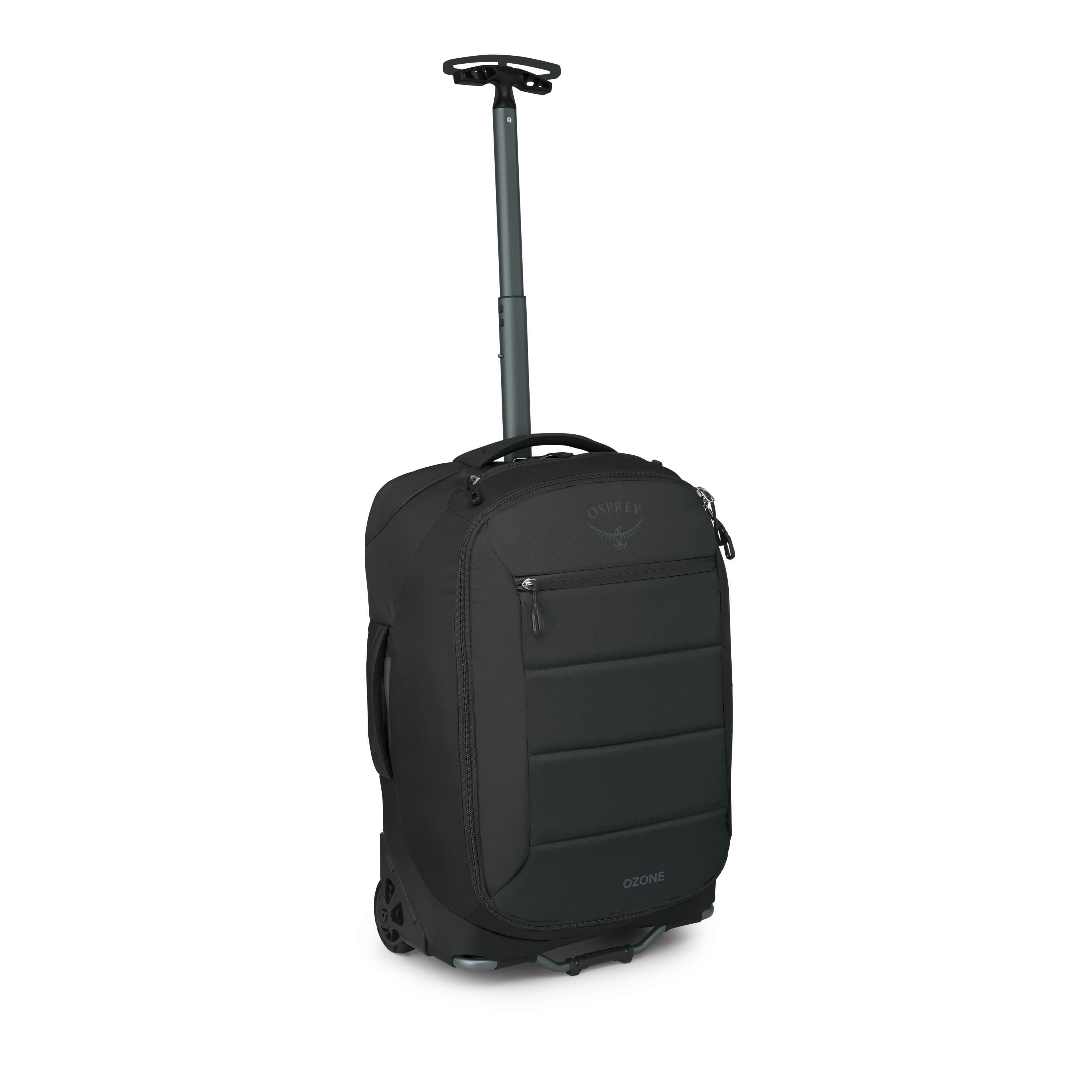 Osprey Ozone 2-Wheel Carry-On 40L/21" in Black — angle view 2