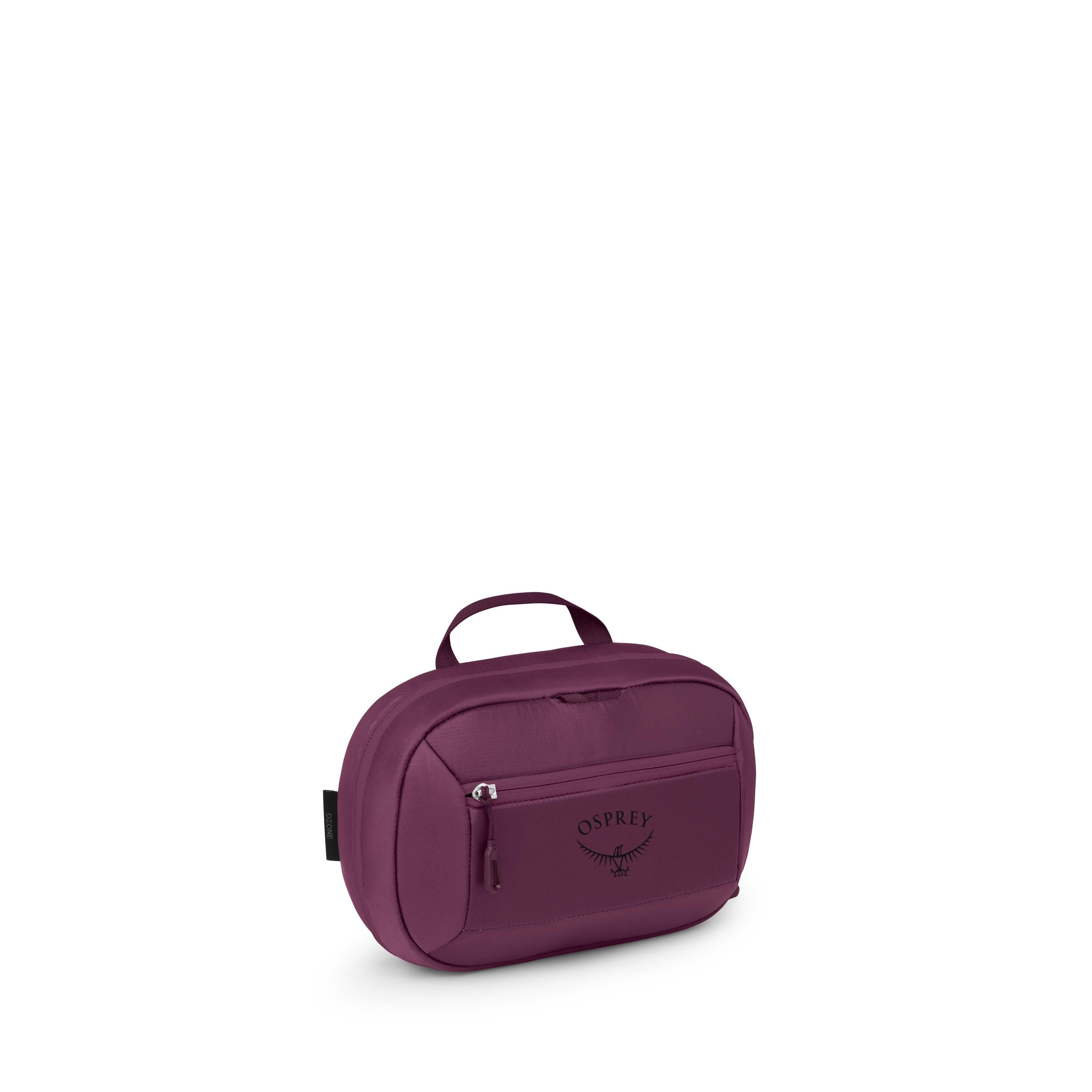 Osprey Ozone Large Toiletry Kit in Moody Burgundy — front view