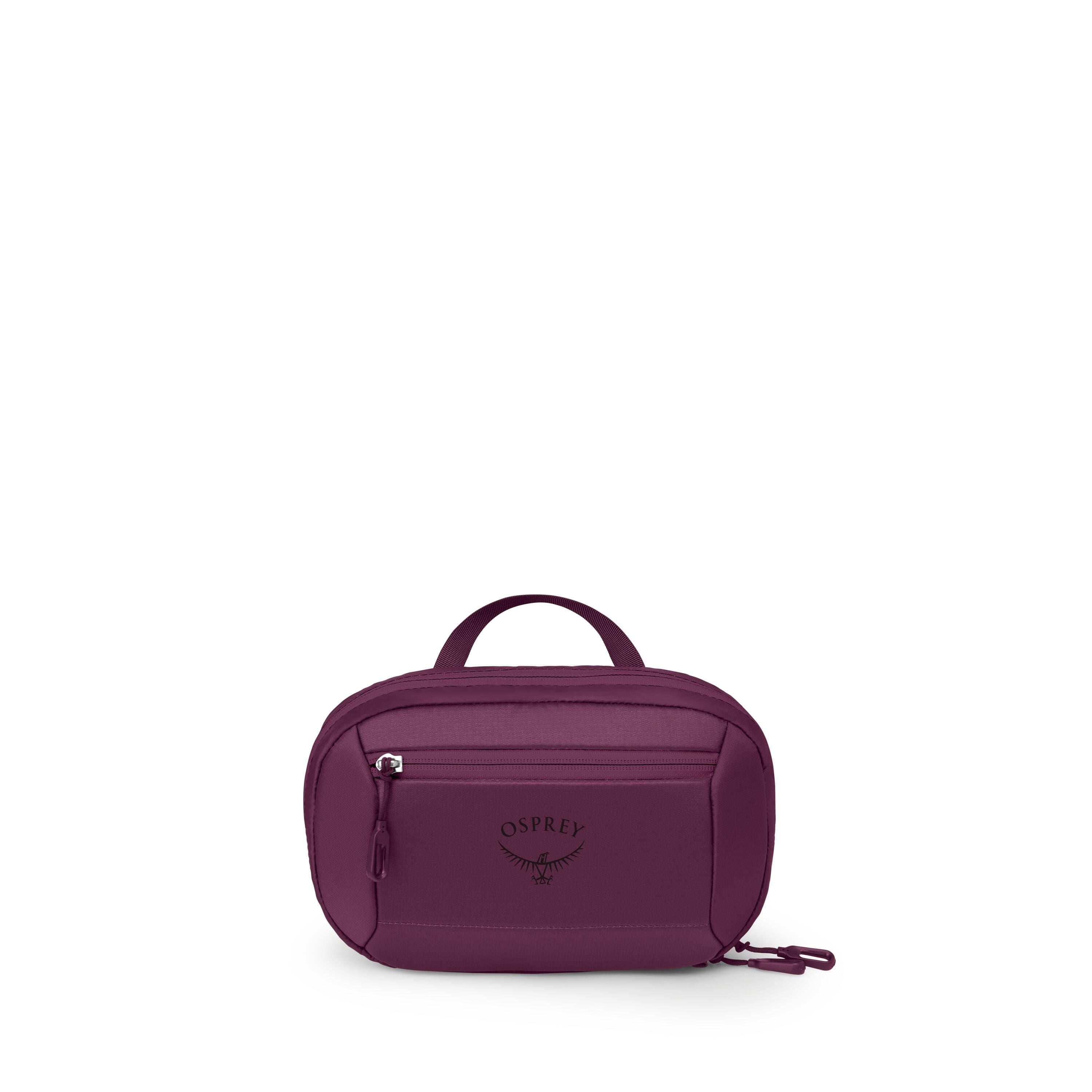 Osprey Ozone Powerhouse Tech Organizer 2L in Moody Burgundy — front view