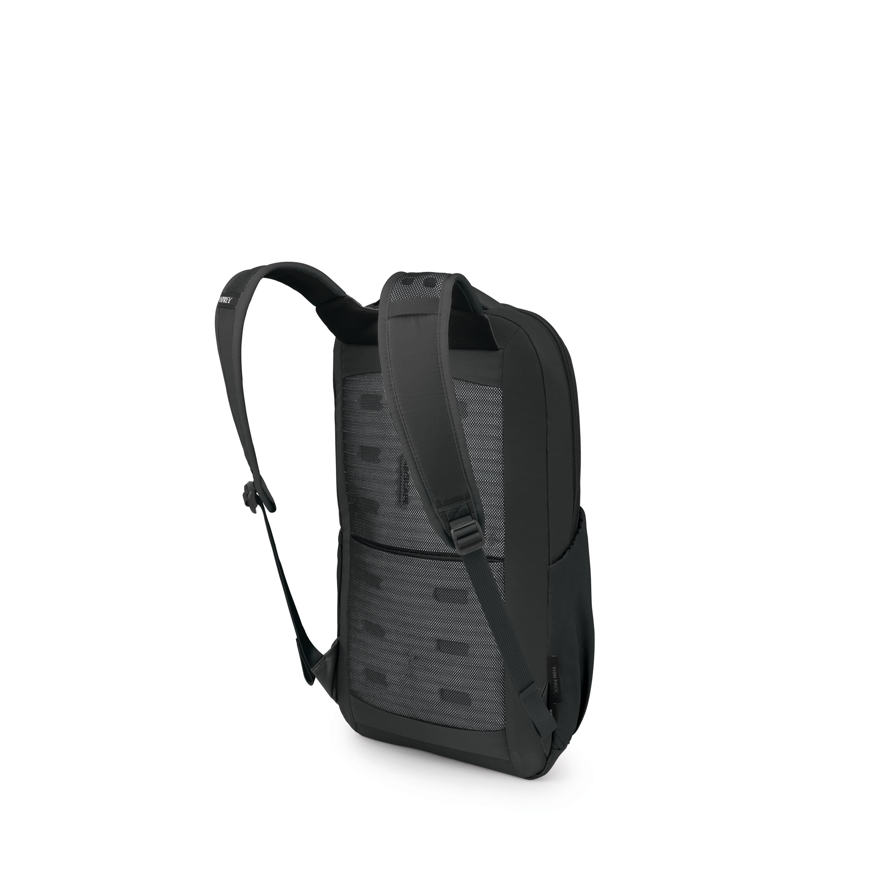 Osprey Ozone Slim Pack Travel Backpack 10L in Black — angle view 3